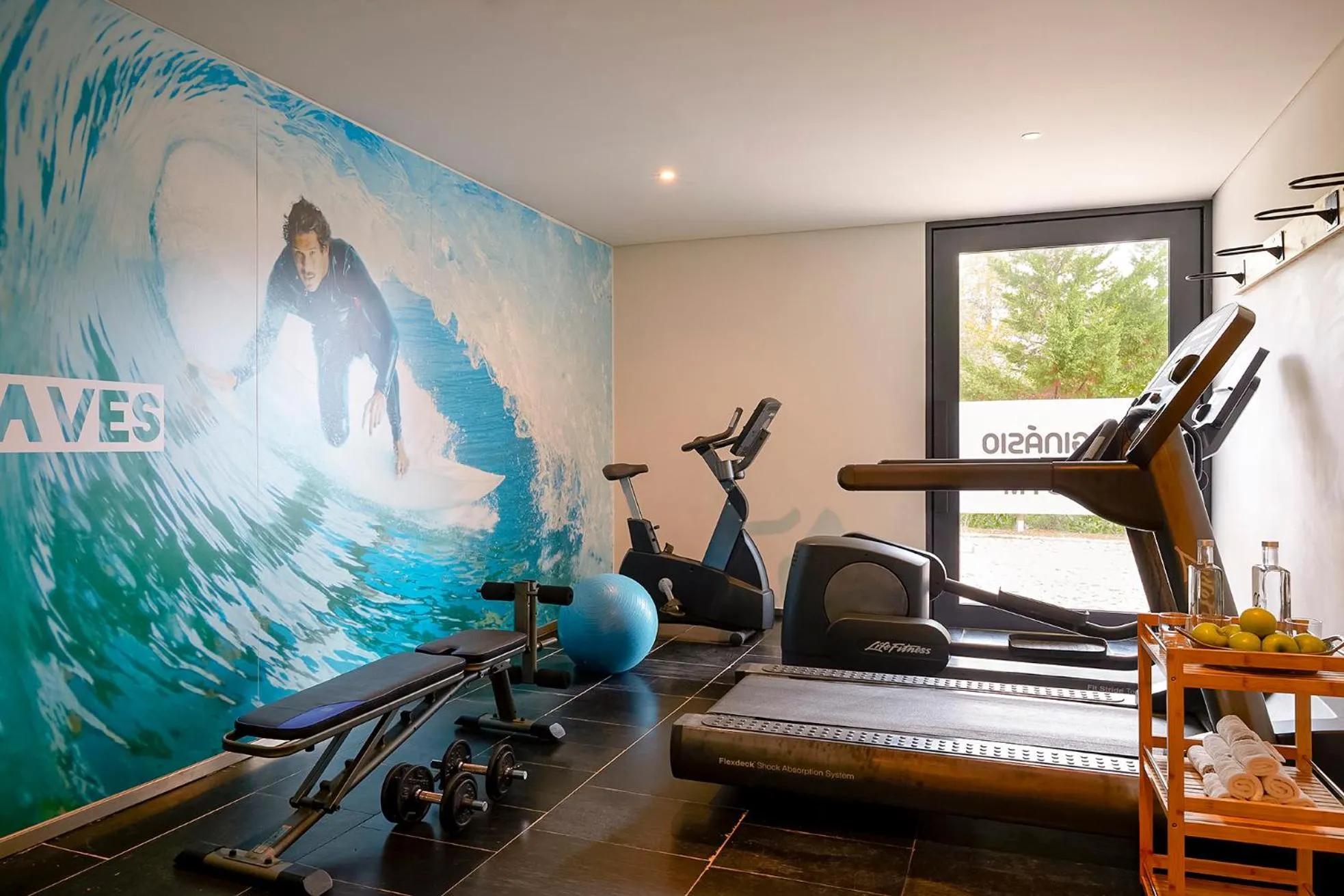 Fitness centre/facilities in Santiago Hotel