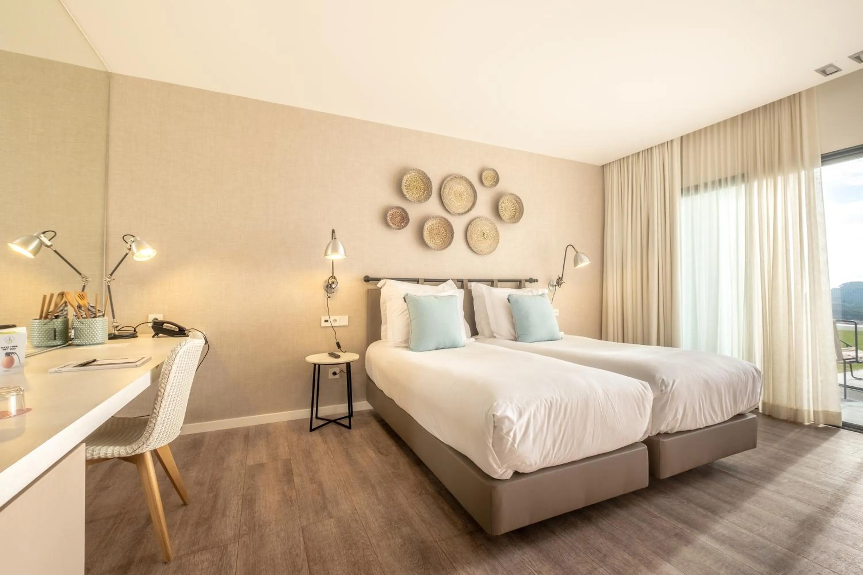 Bed in Santiago Hotel