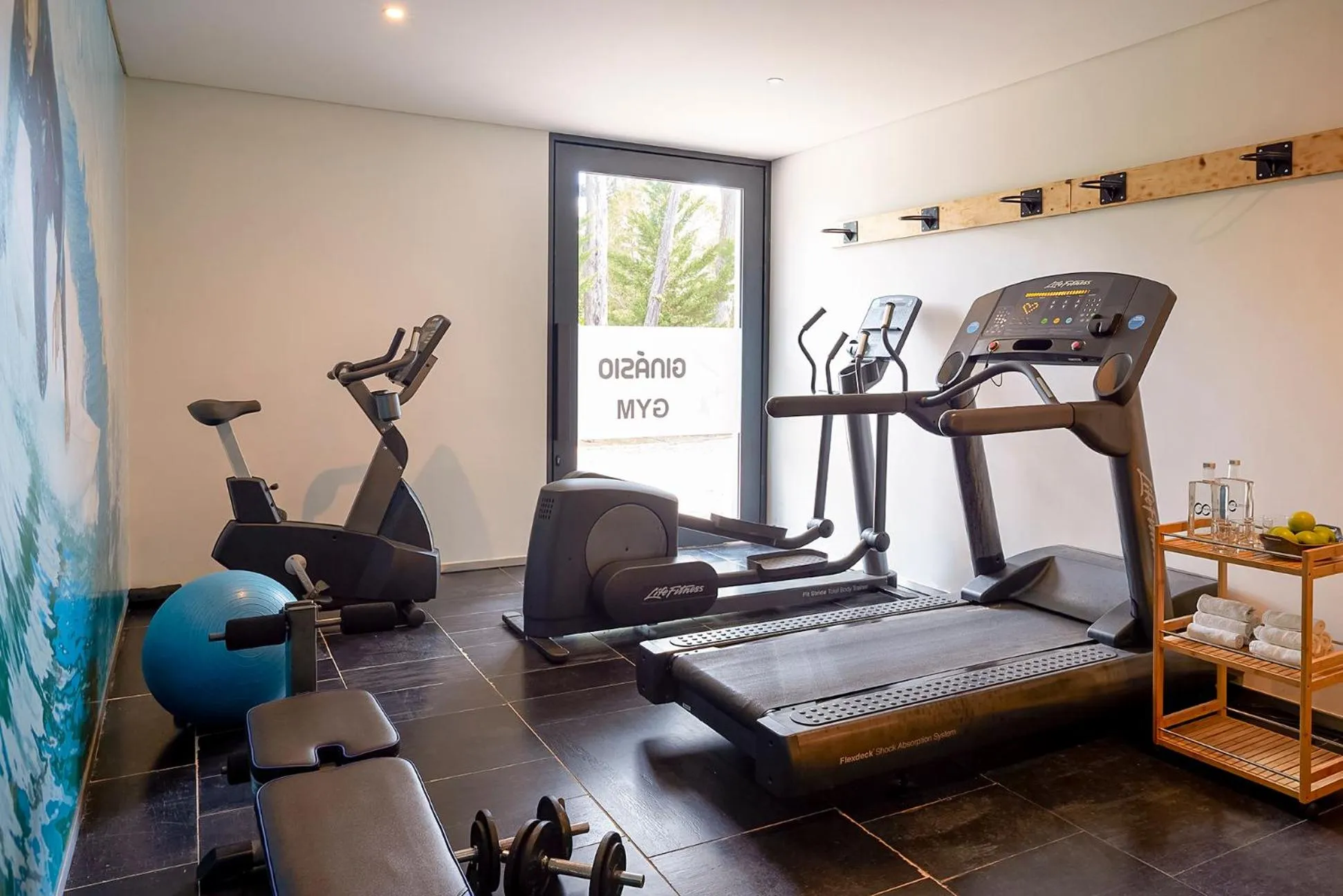 Fitness centre/facilities in Santiago Hotel
