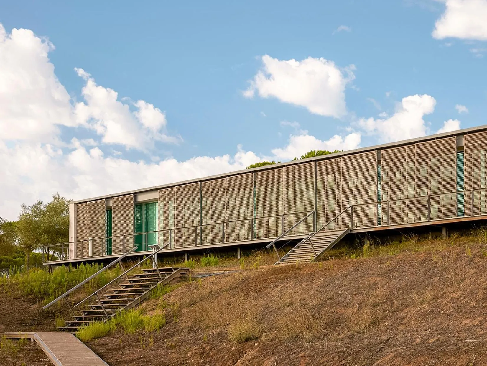 Property building in Santiago Hotel