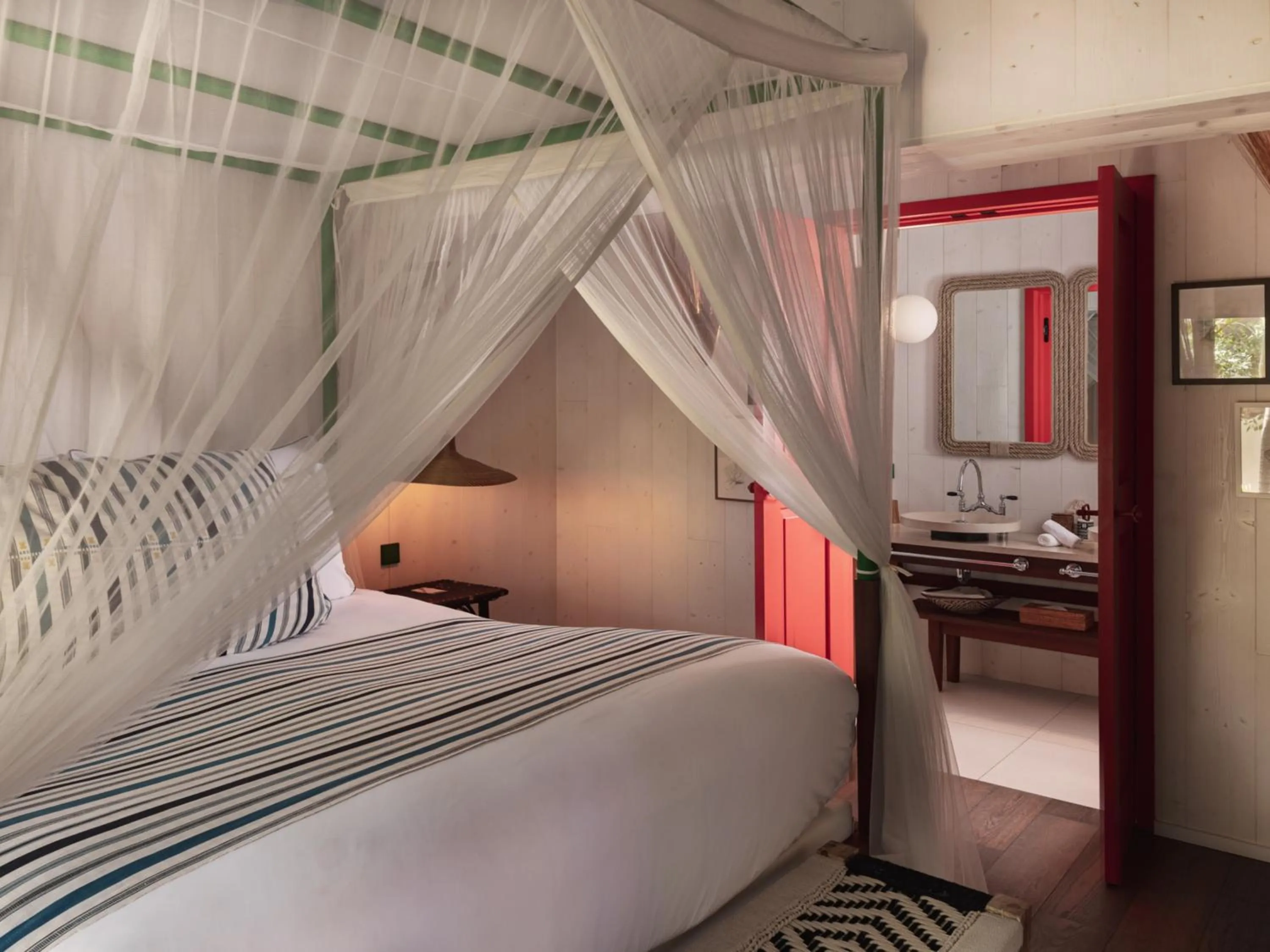 Bed in Hotel Manapany