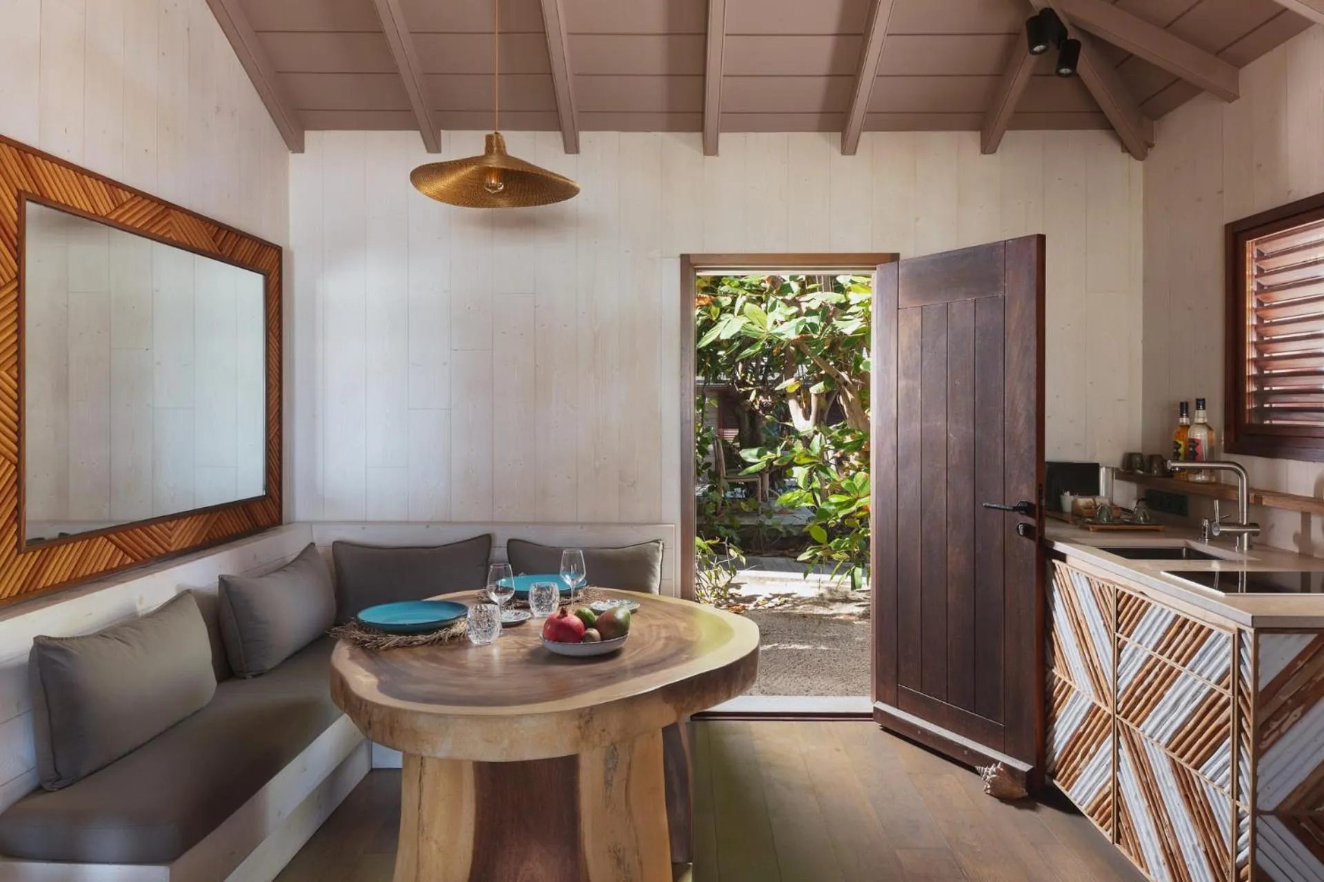 Living room in Hotel Manapany