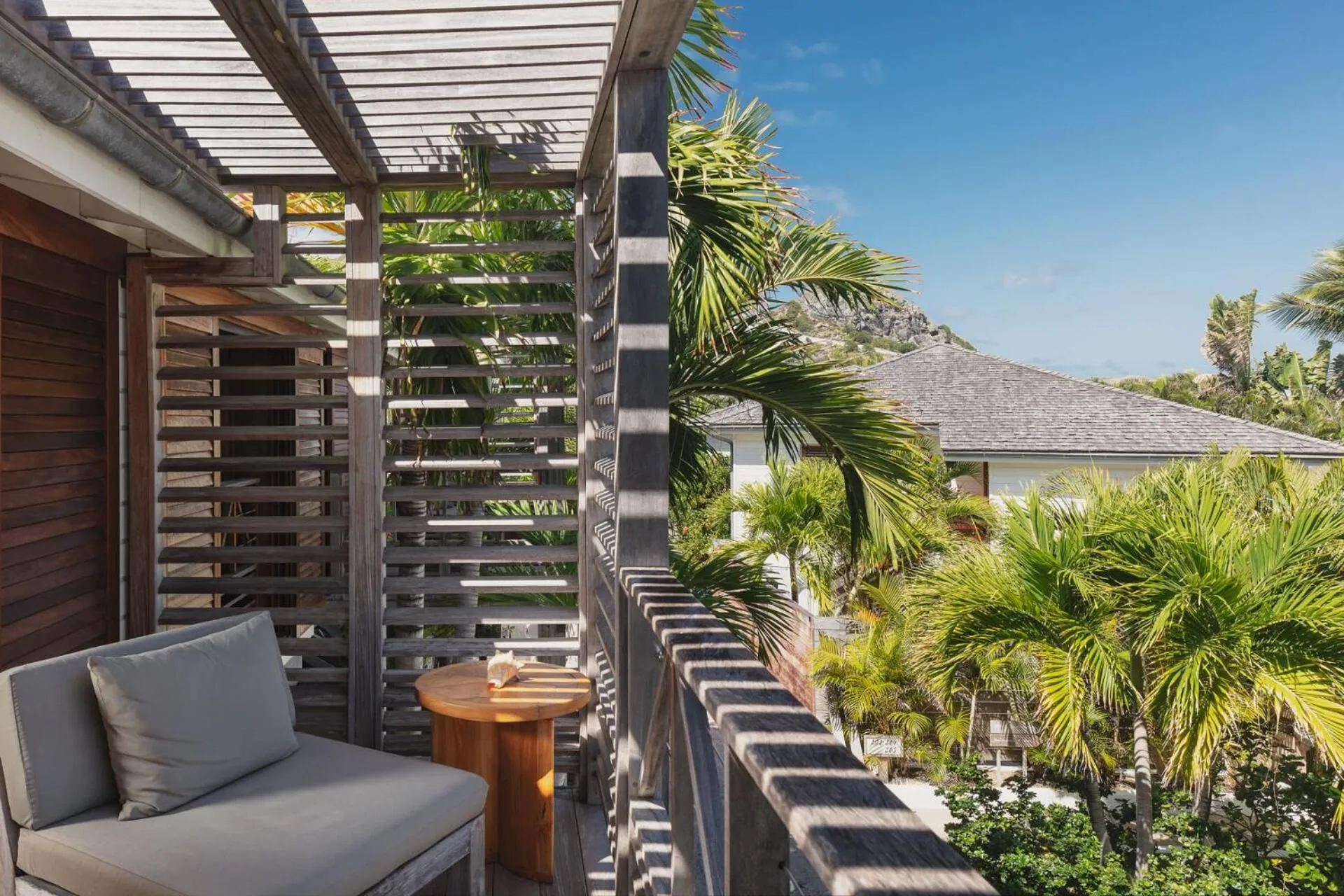 Balcony/Terrace in Hotel Manapany