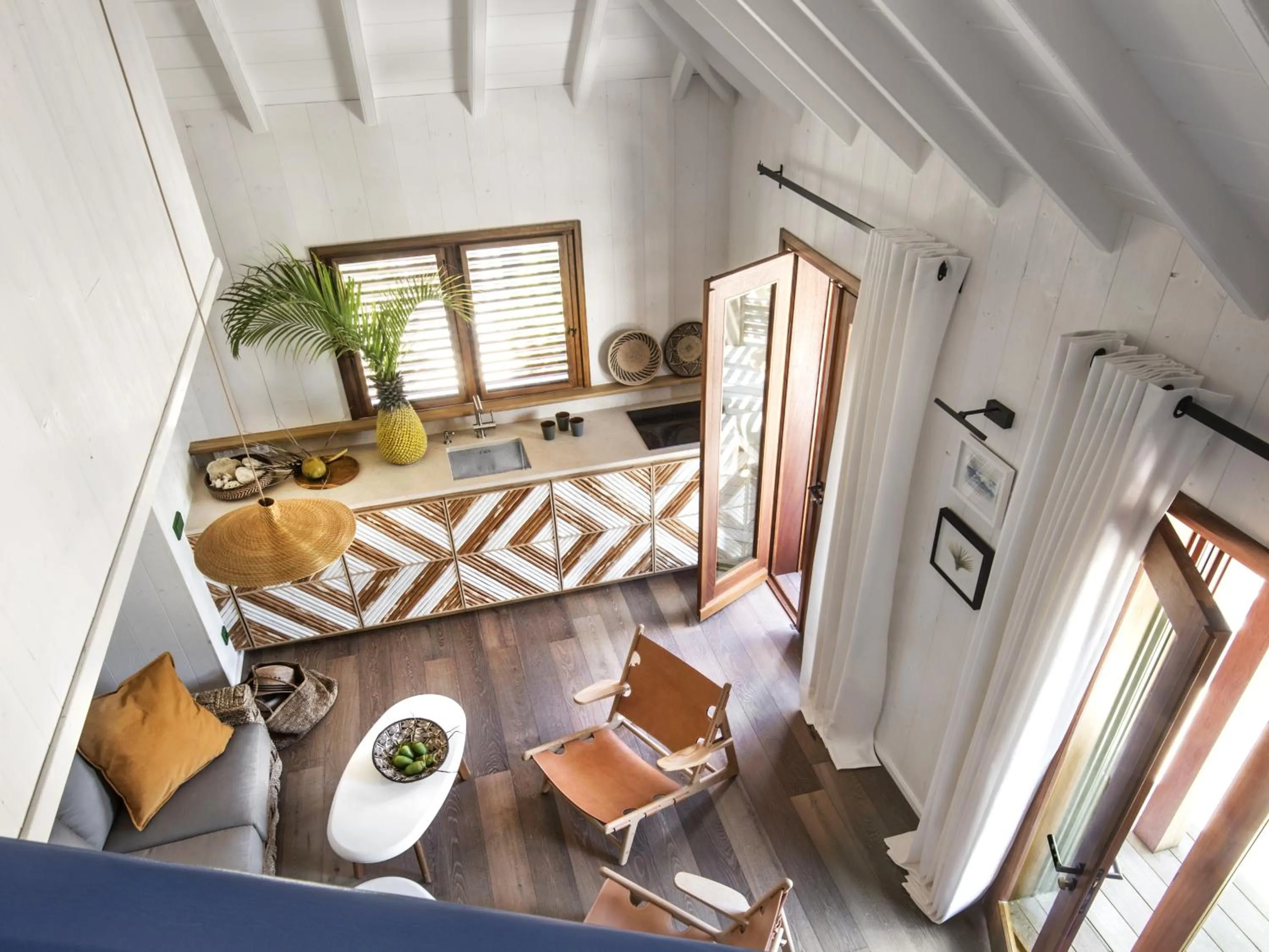 Living room in Hotel Manapany