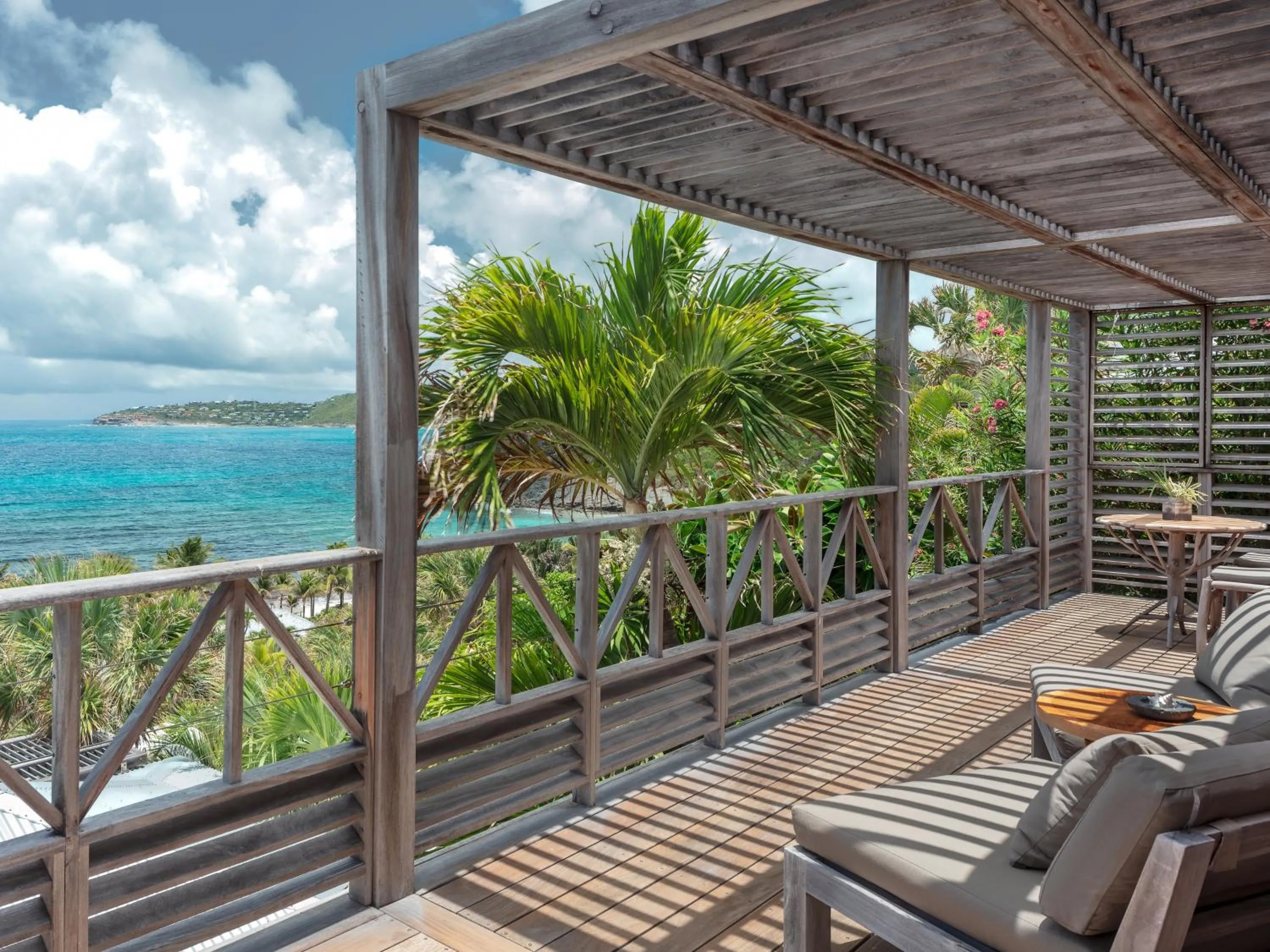 Balcony/Terrace in Hotel Manapany