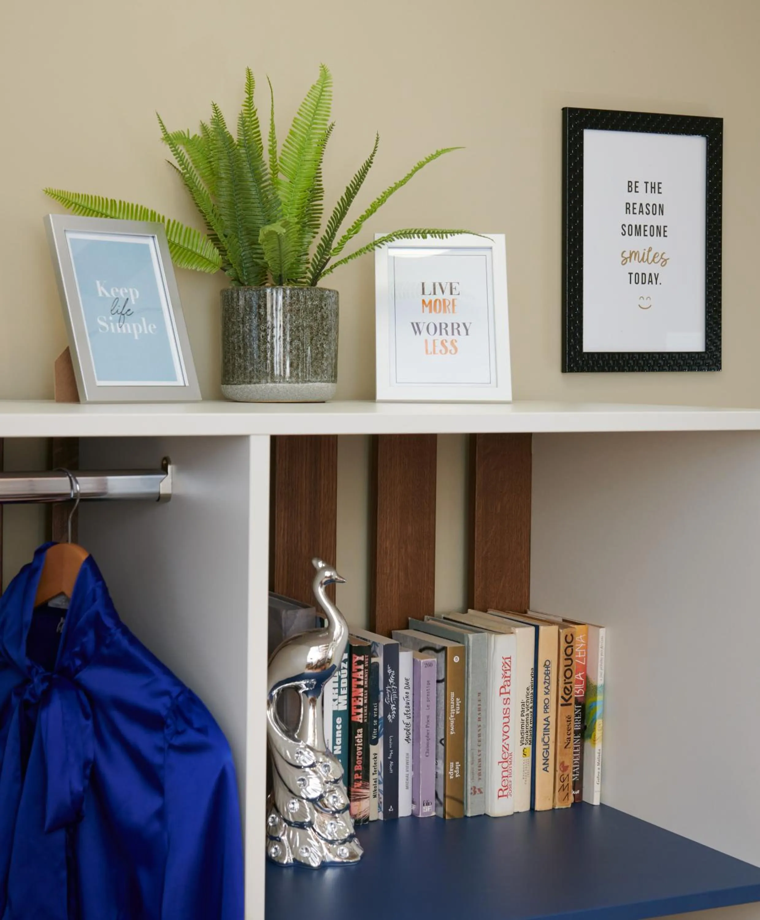 Library in City Nest Apartments by Adrez