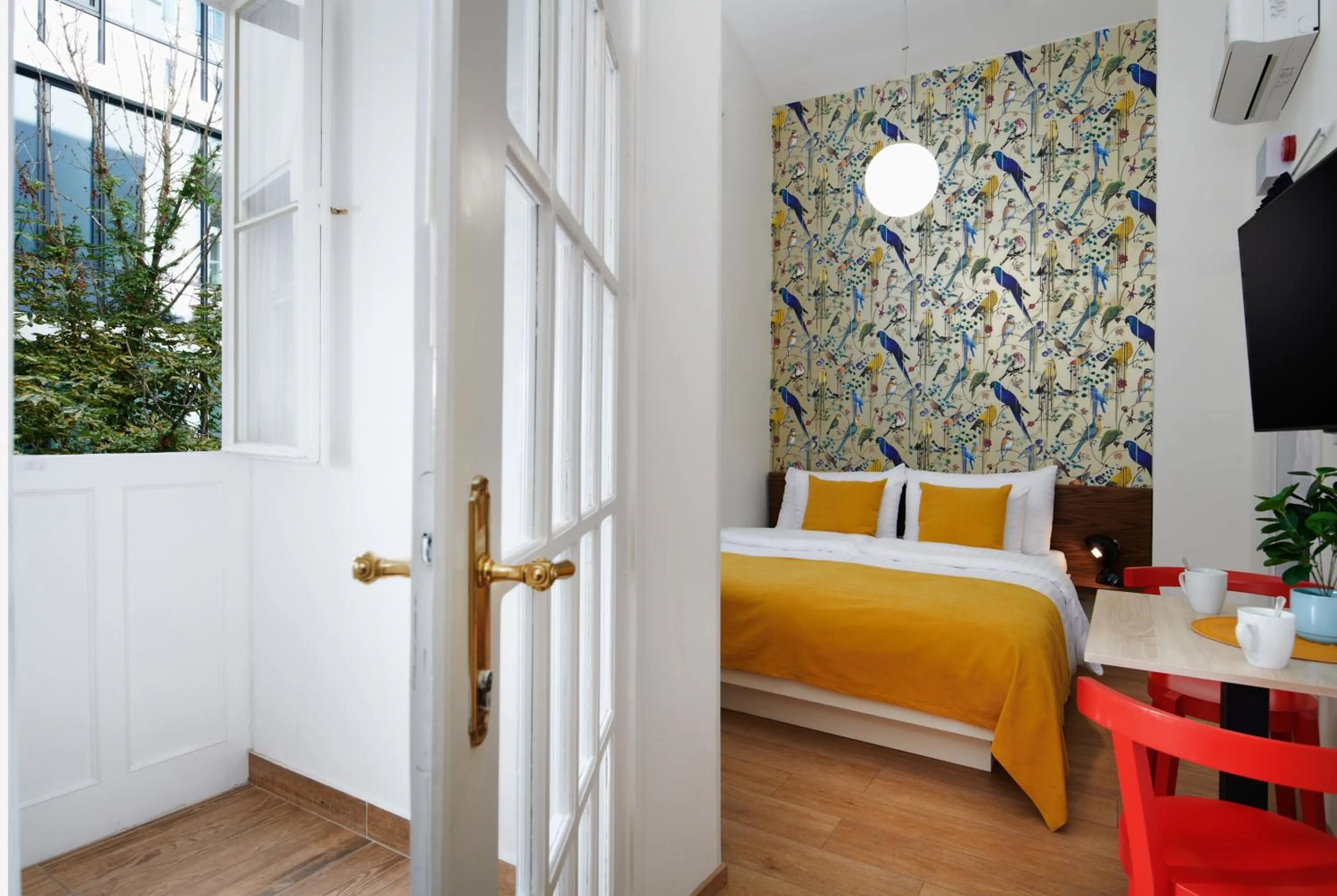 Bedroom, Bed in City Nest Apartments by Adrez