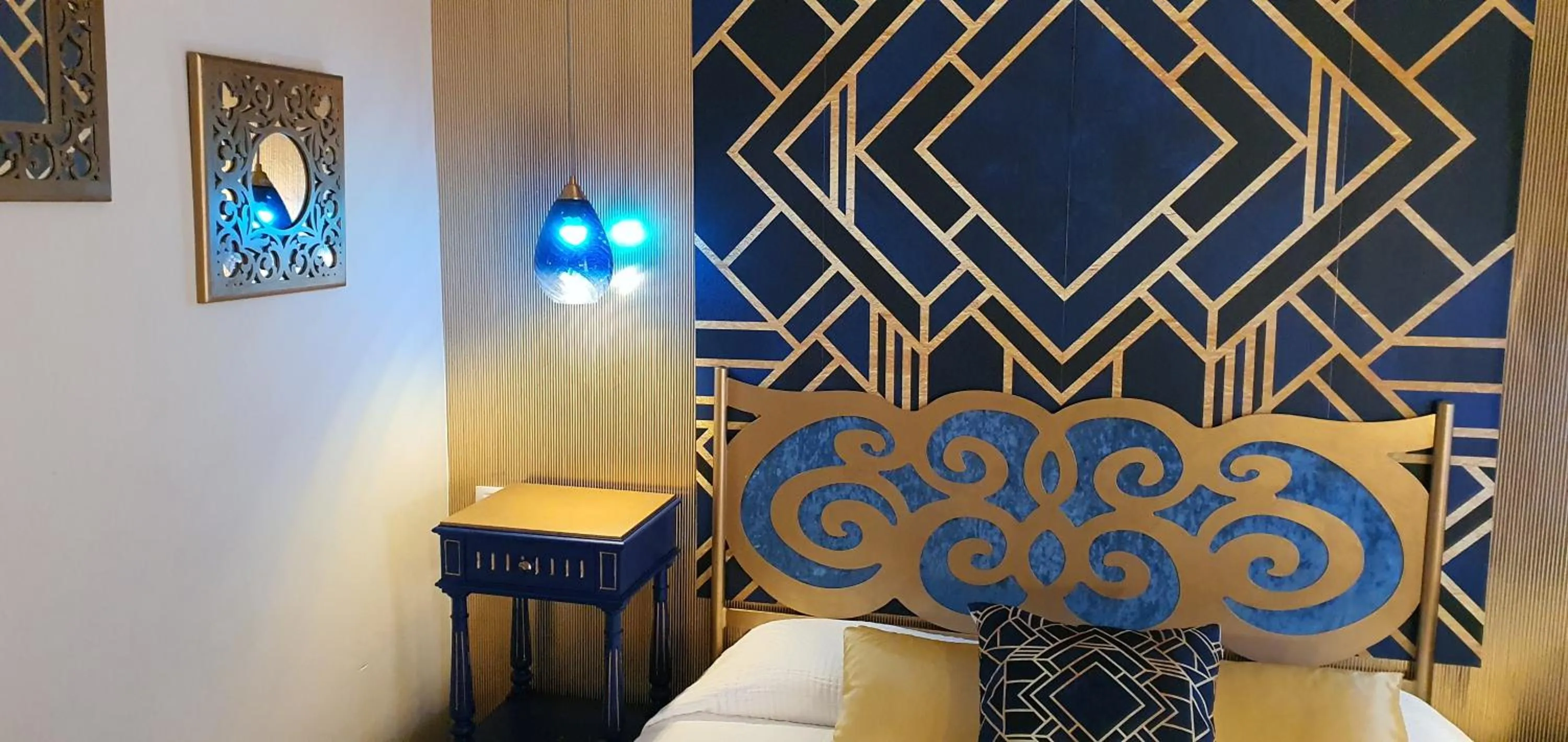 Decorative detail in Hosteria Villa de Castro