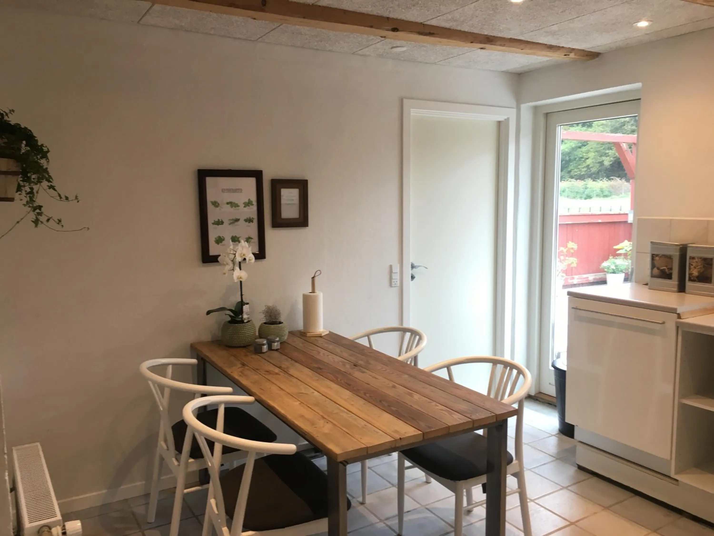 Kitchen or kitchenette in Hos Mette