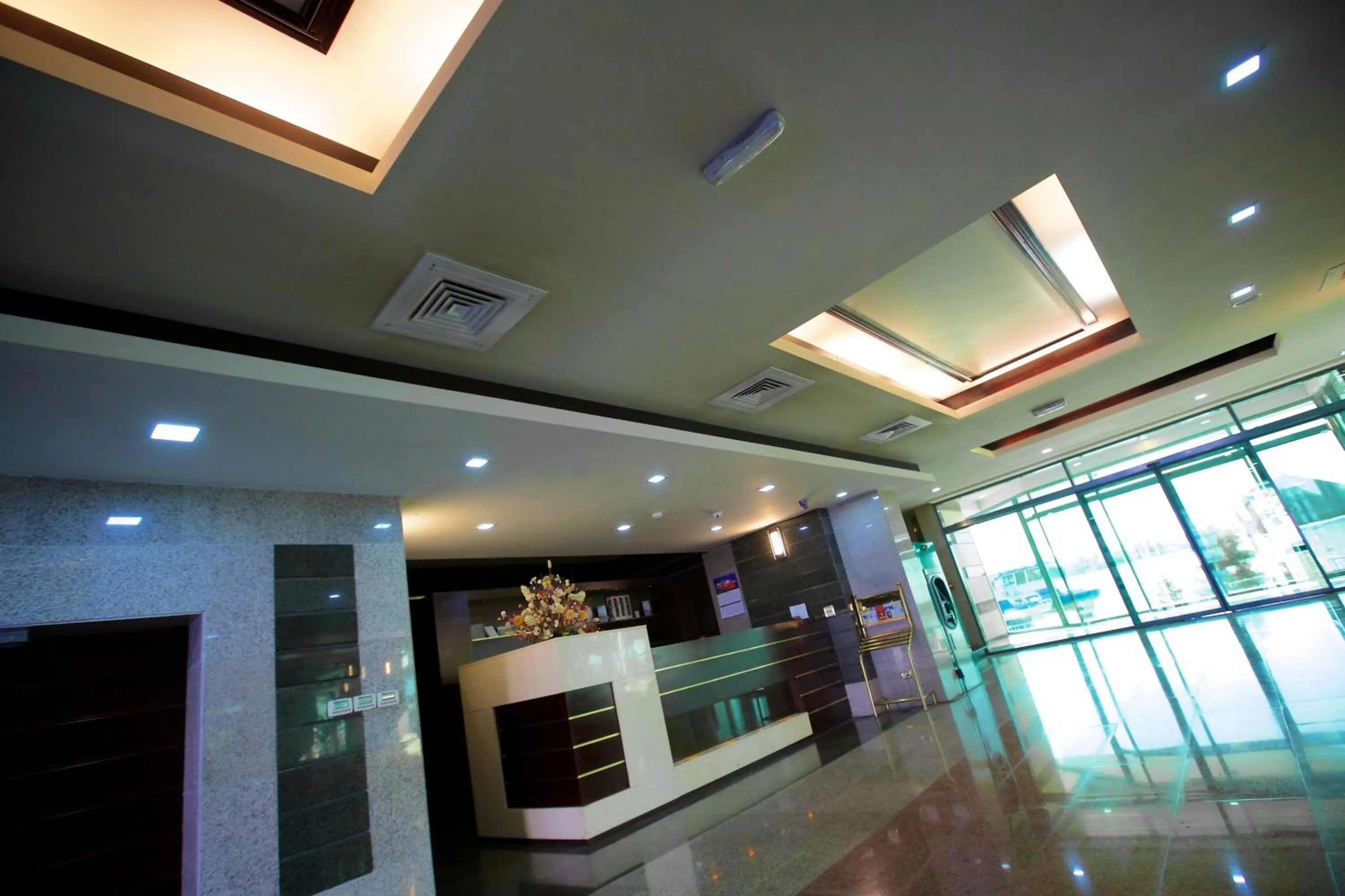 Lobby or reception in Hotel Delta 4