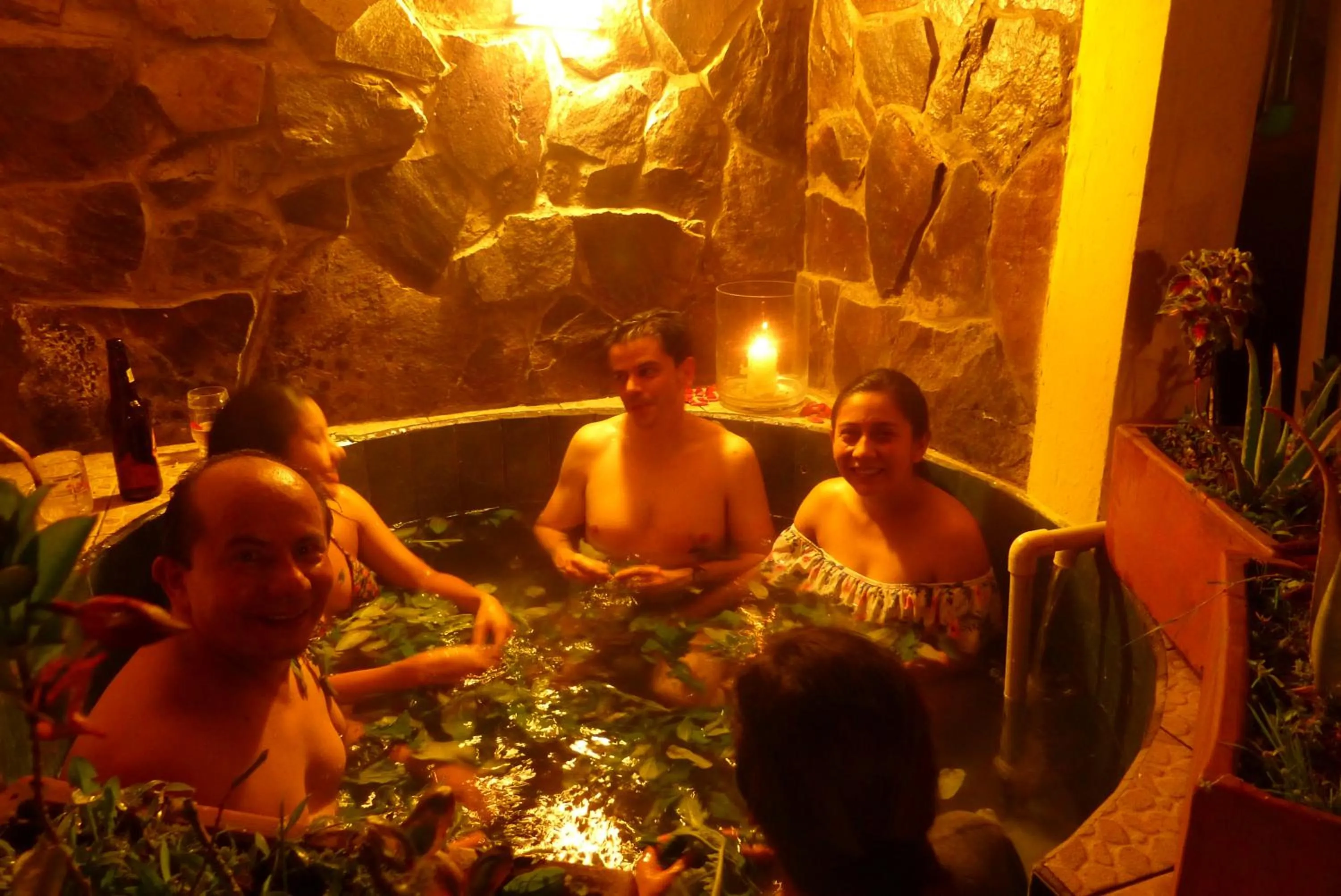 Open Air Bath in La Casa Amarilla