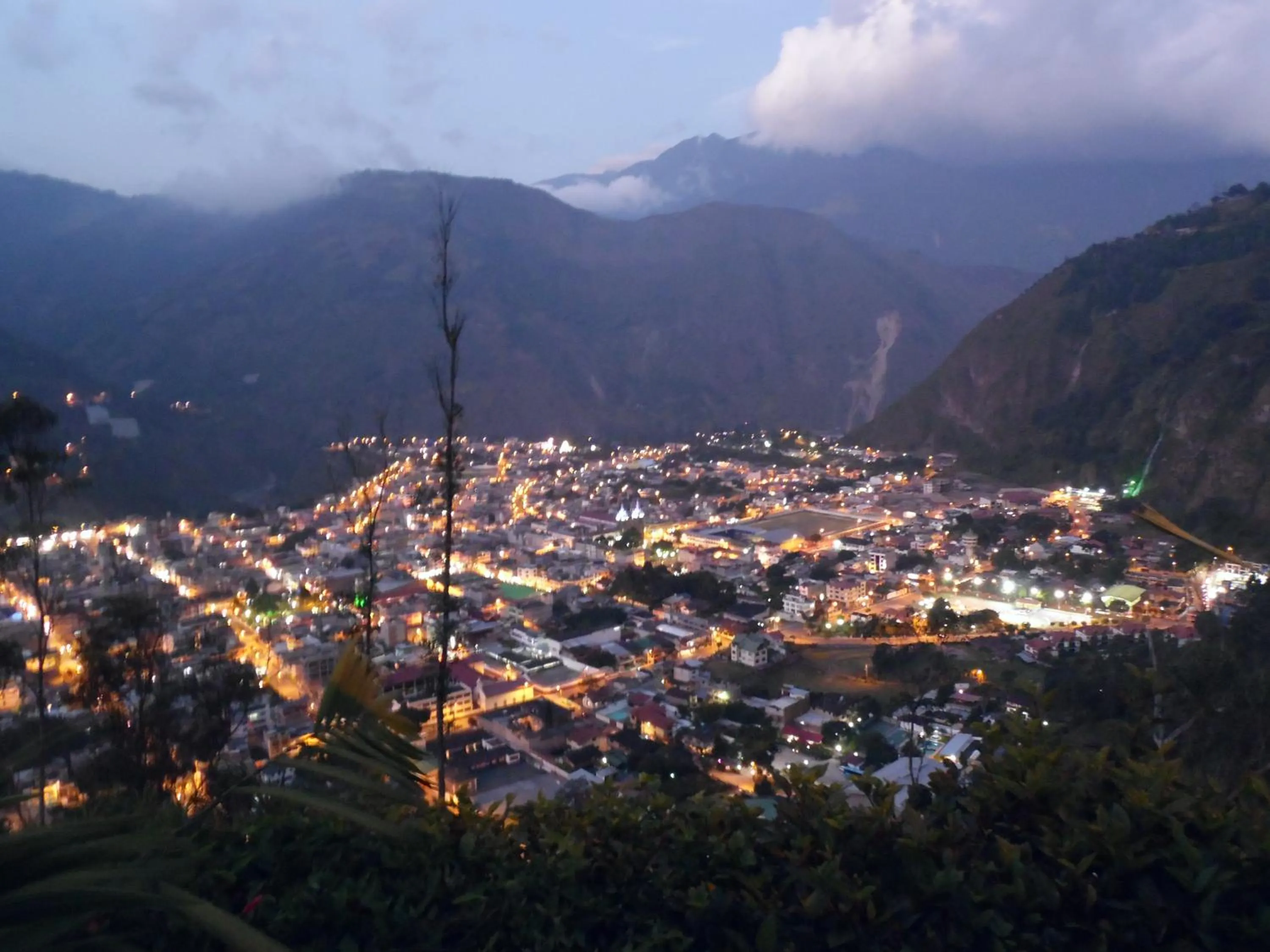 City view in La Casa Amarilla