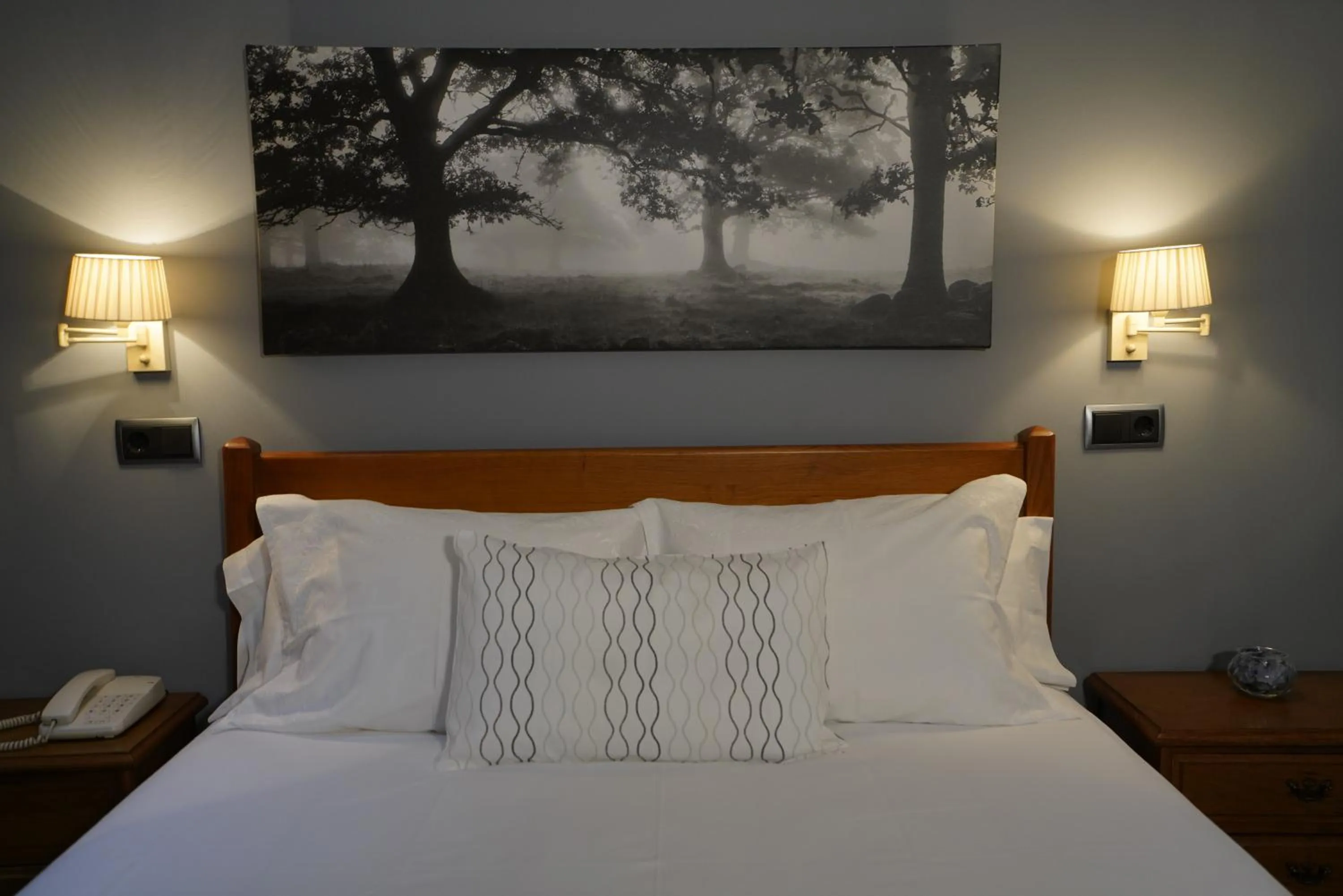 Bed in Hotel Arco Navia