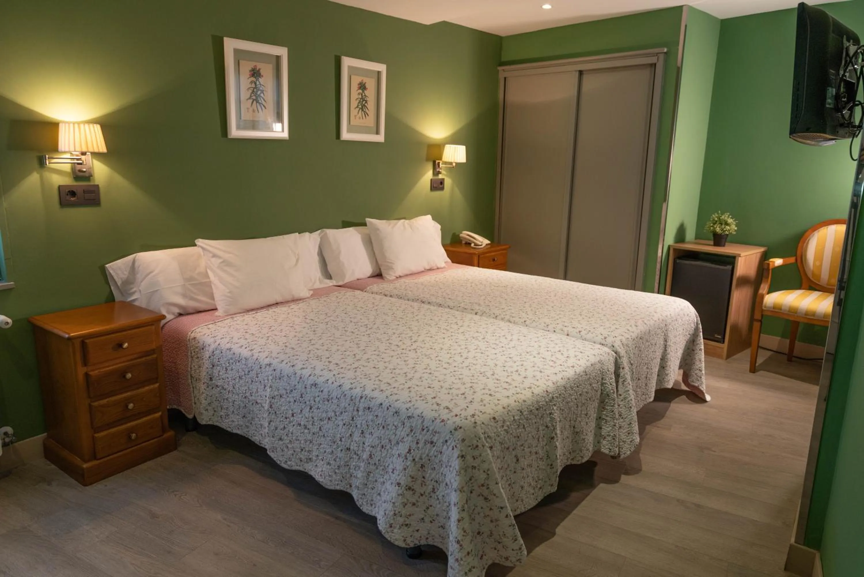 Bed in Hotel Arco Navia