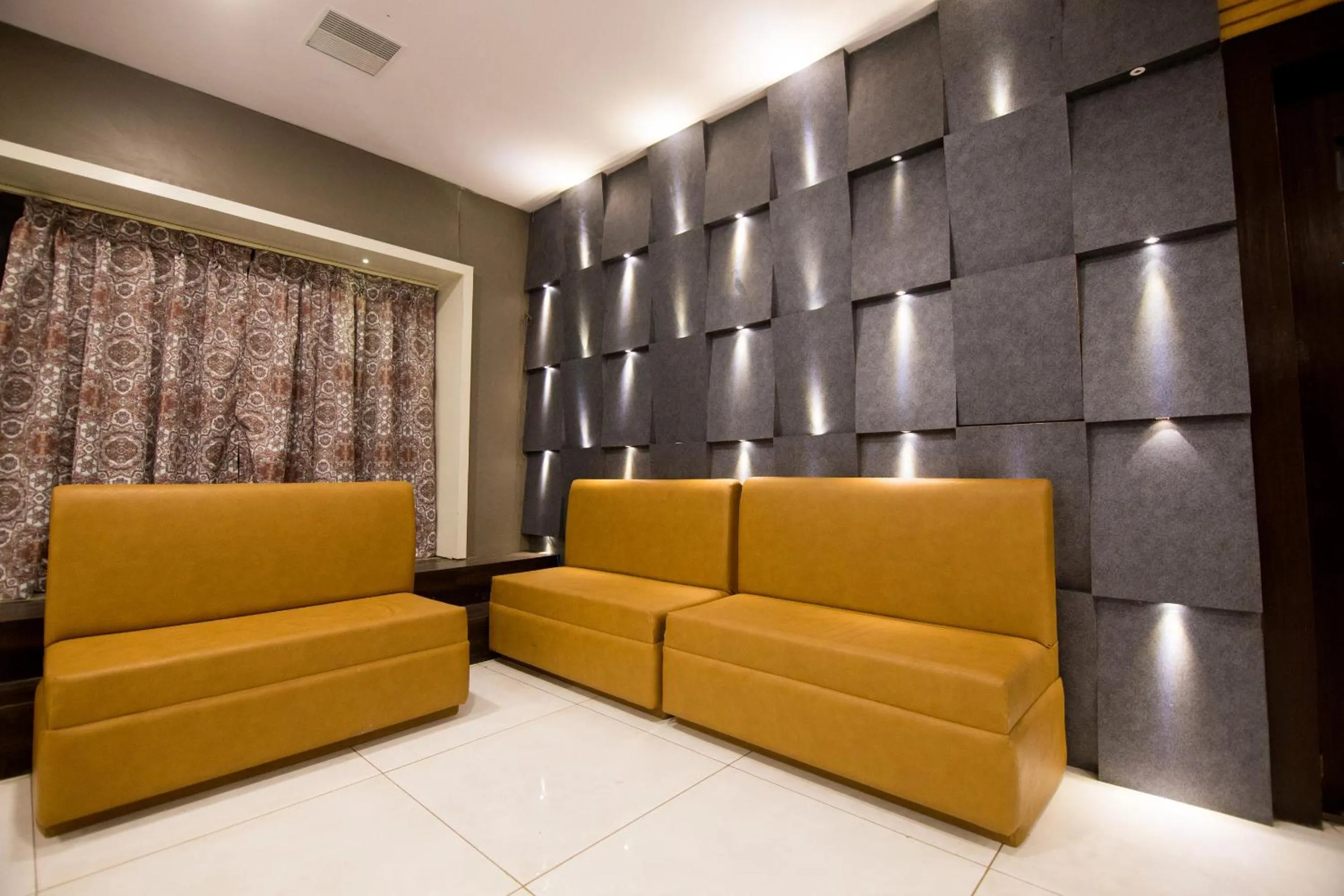 Seating area in The River Front Resort