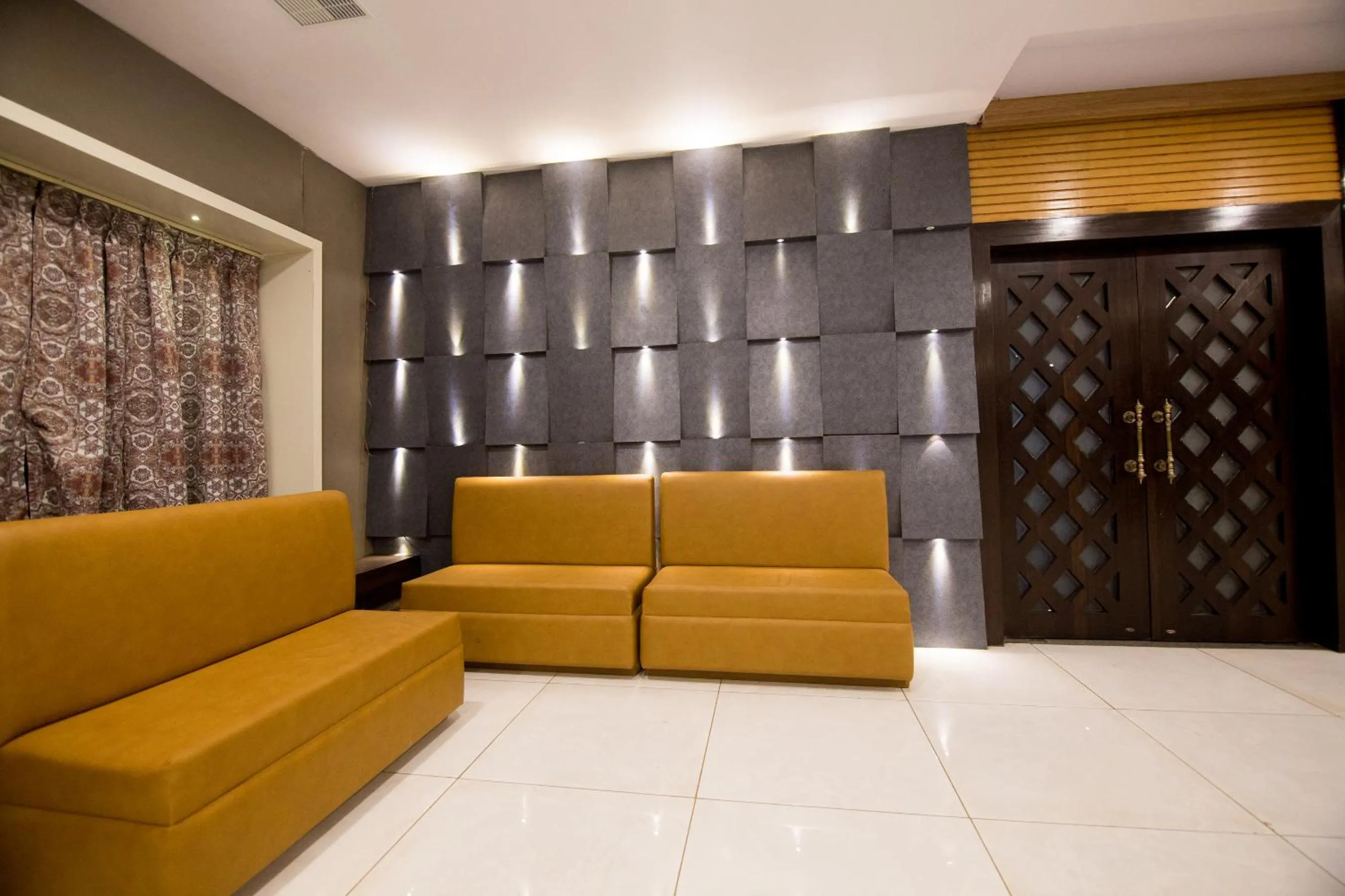 Seating area in The River Front Resort