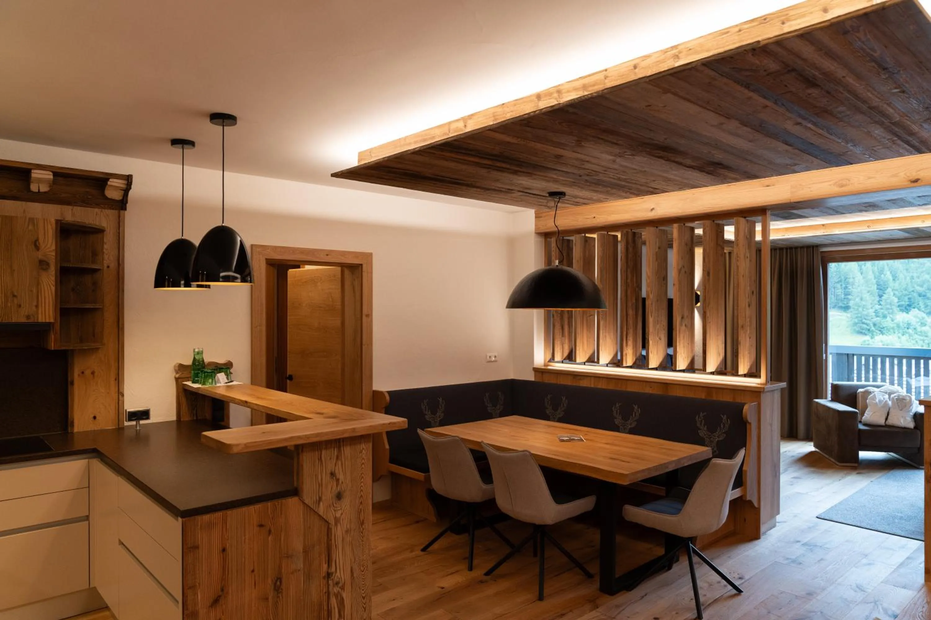 Kitchen or kitchenette in Wellnesshotel Mein Almhof Superior