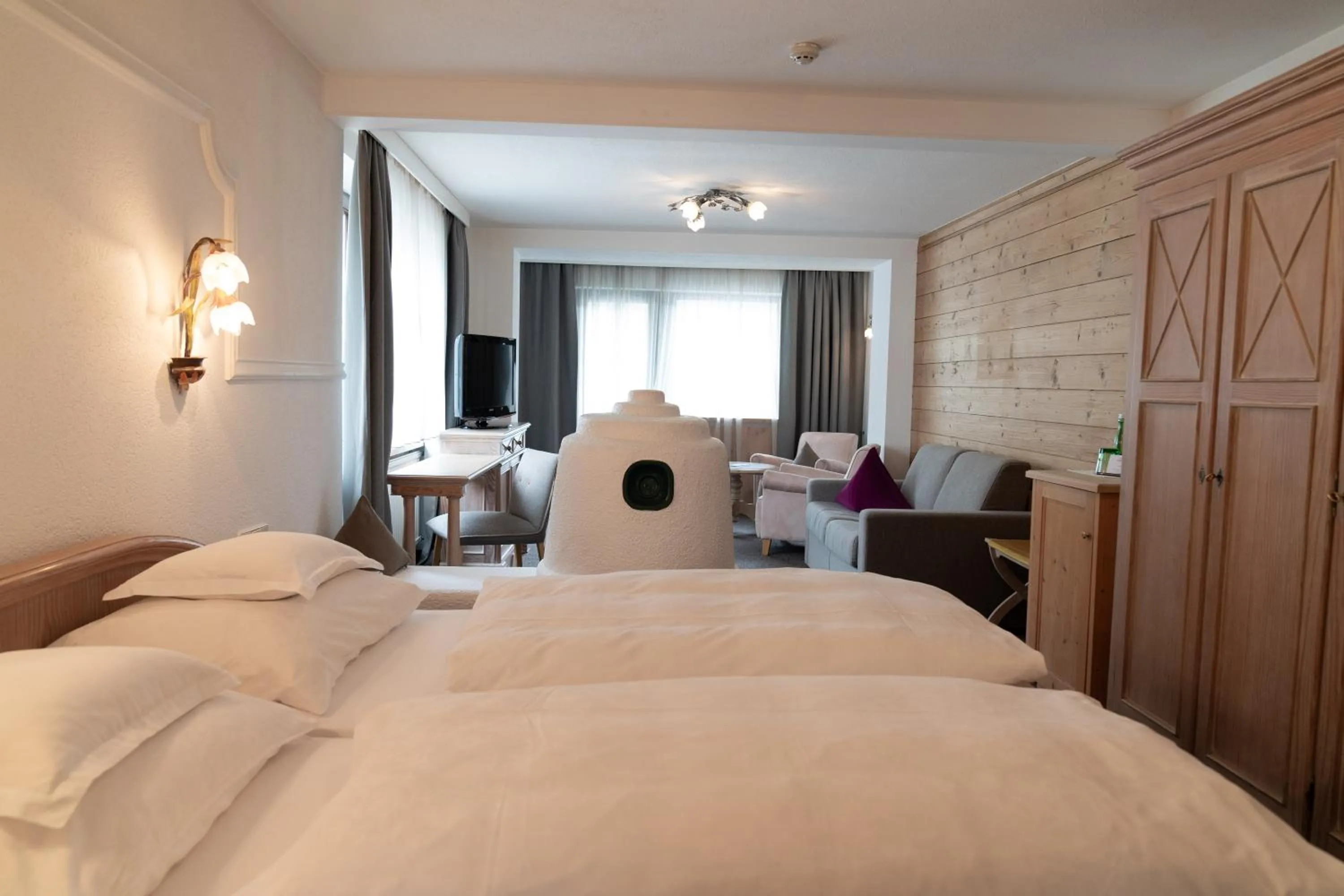 Bed in Wellnesshotel Mein Almhof Superior