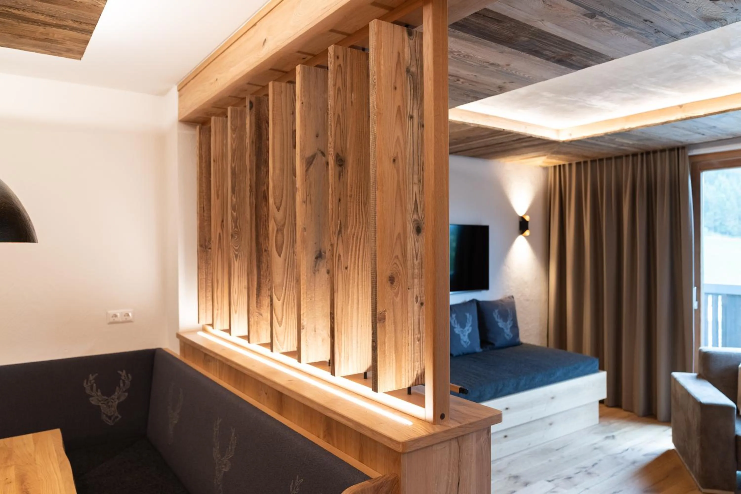 Communal lounge/ TV room in Wellnesshotel Mein Almhof Superior