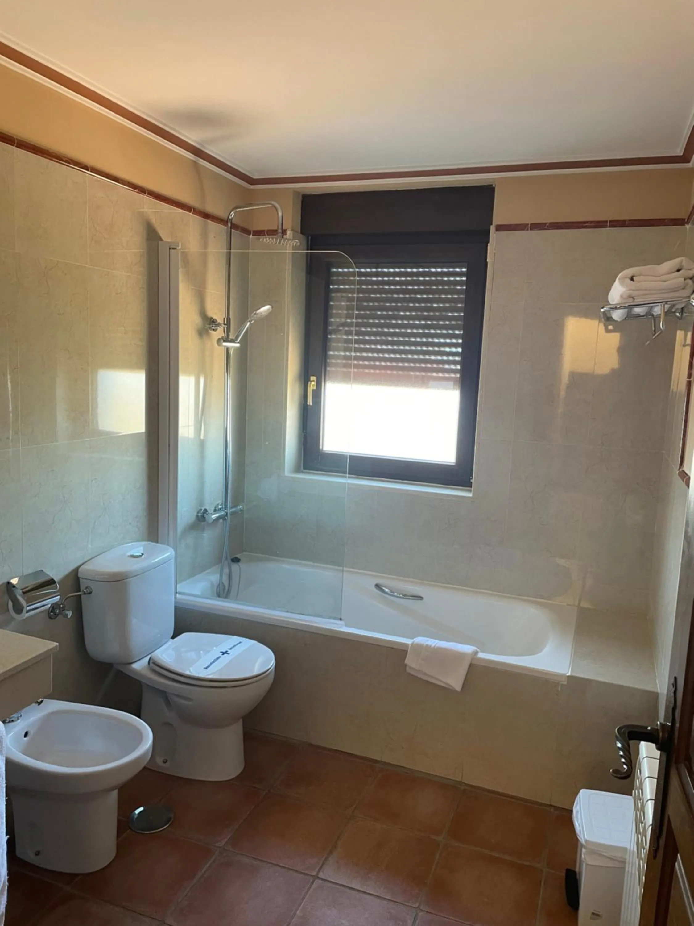 Bathroom in Hotel Garabatos