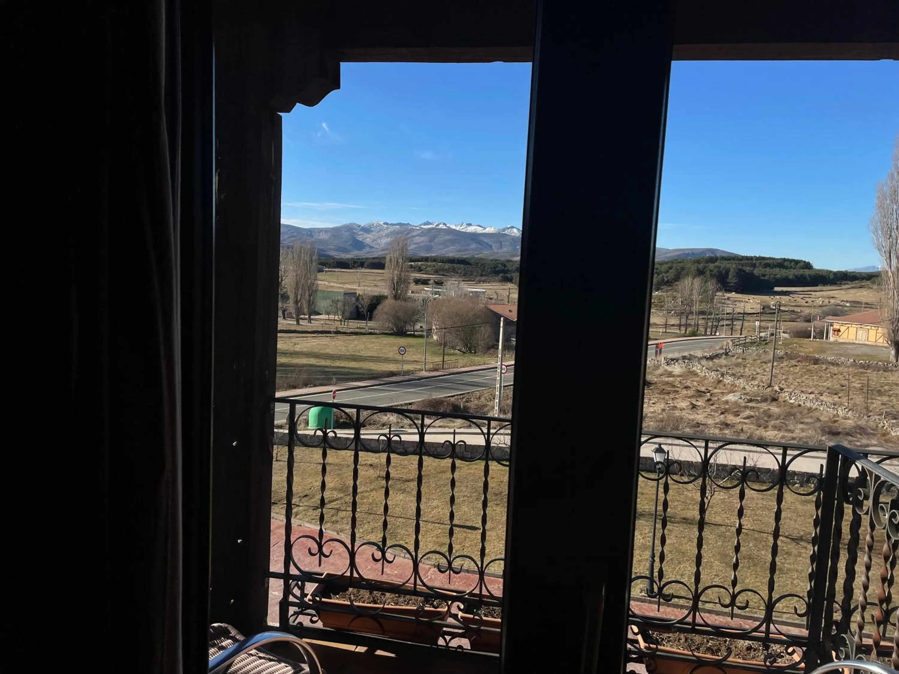 Mountain view in Hotel Garabatos