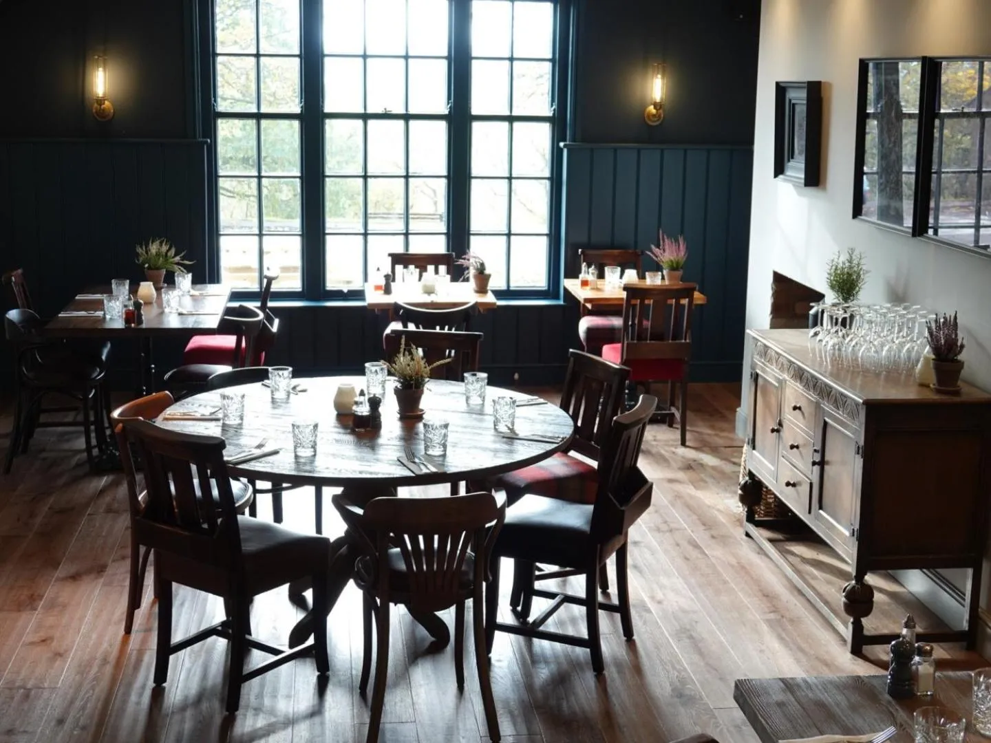 Dining area in The Devonport