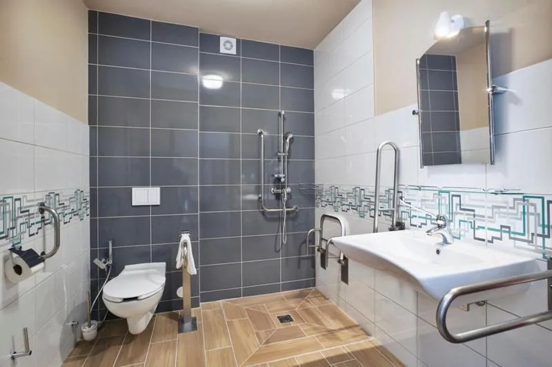 Bathroom in Instytut Zdrowia Sofra FIT & SPA