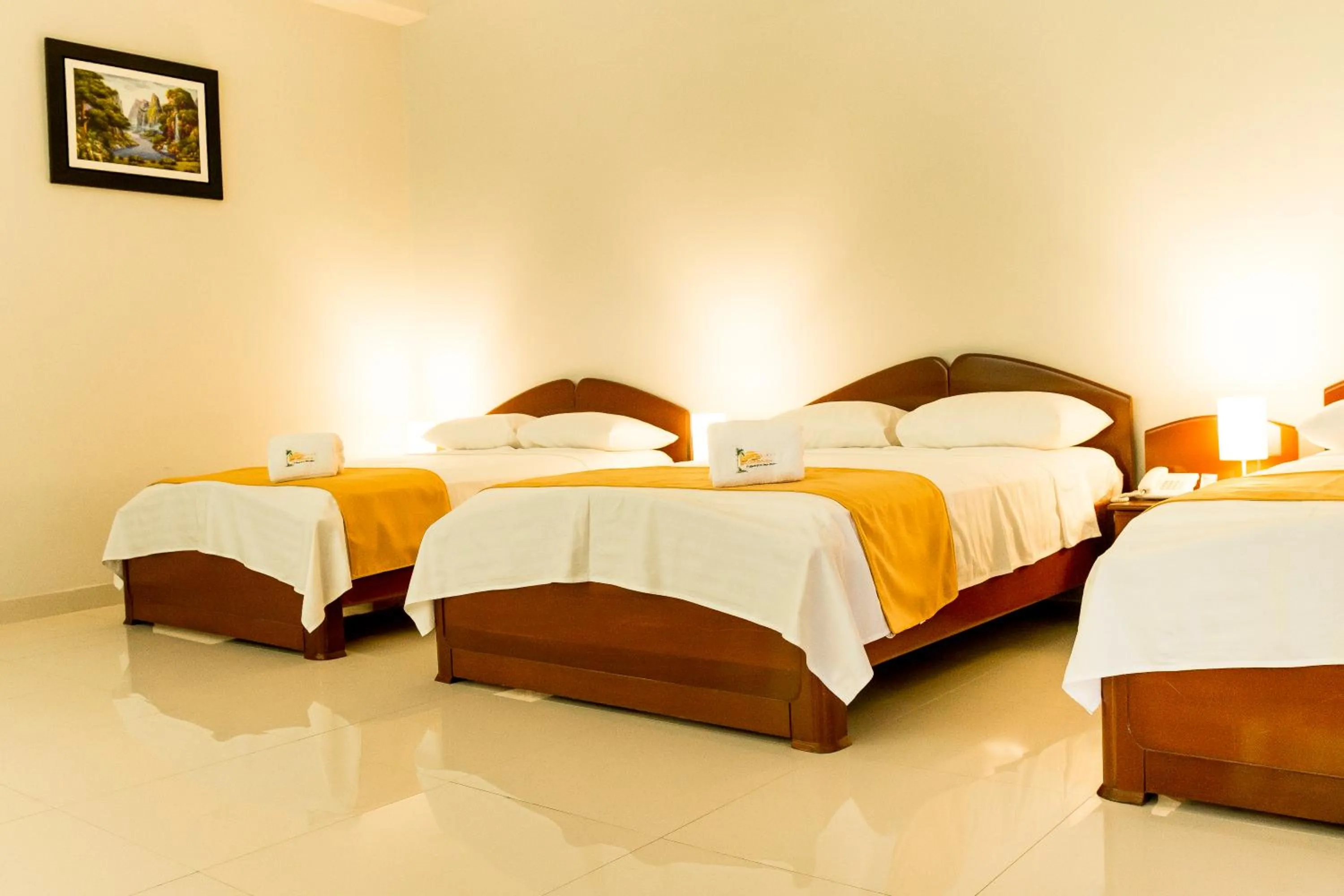 Bed in Cumbaza Hotel & Convenciones