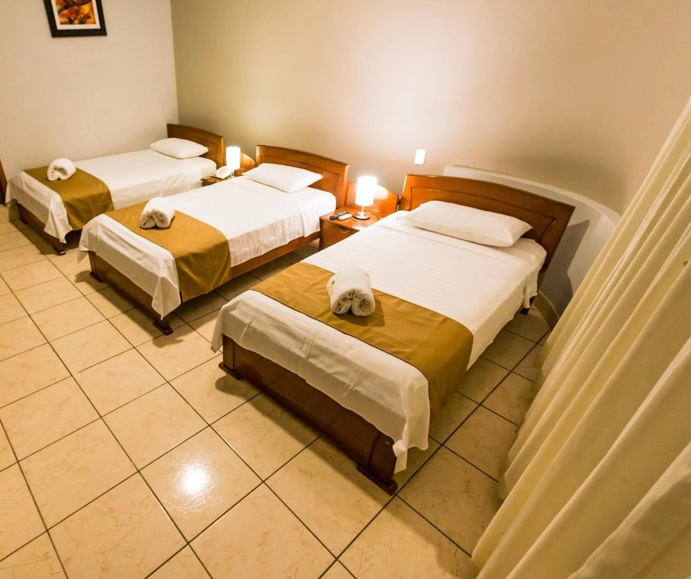 Bed in Cumbaza Hotel & Convenciones