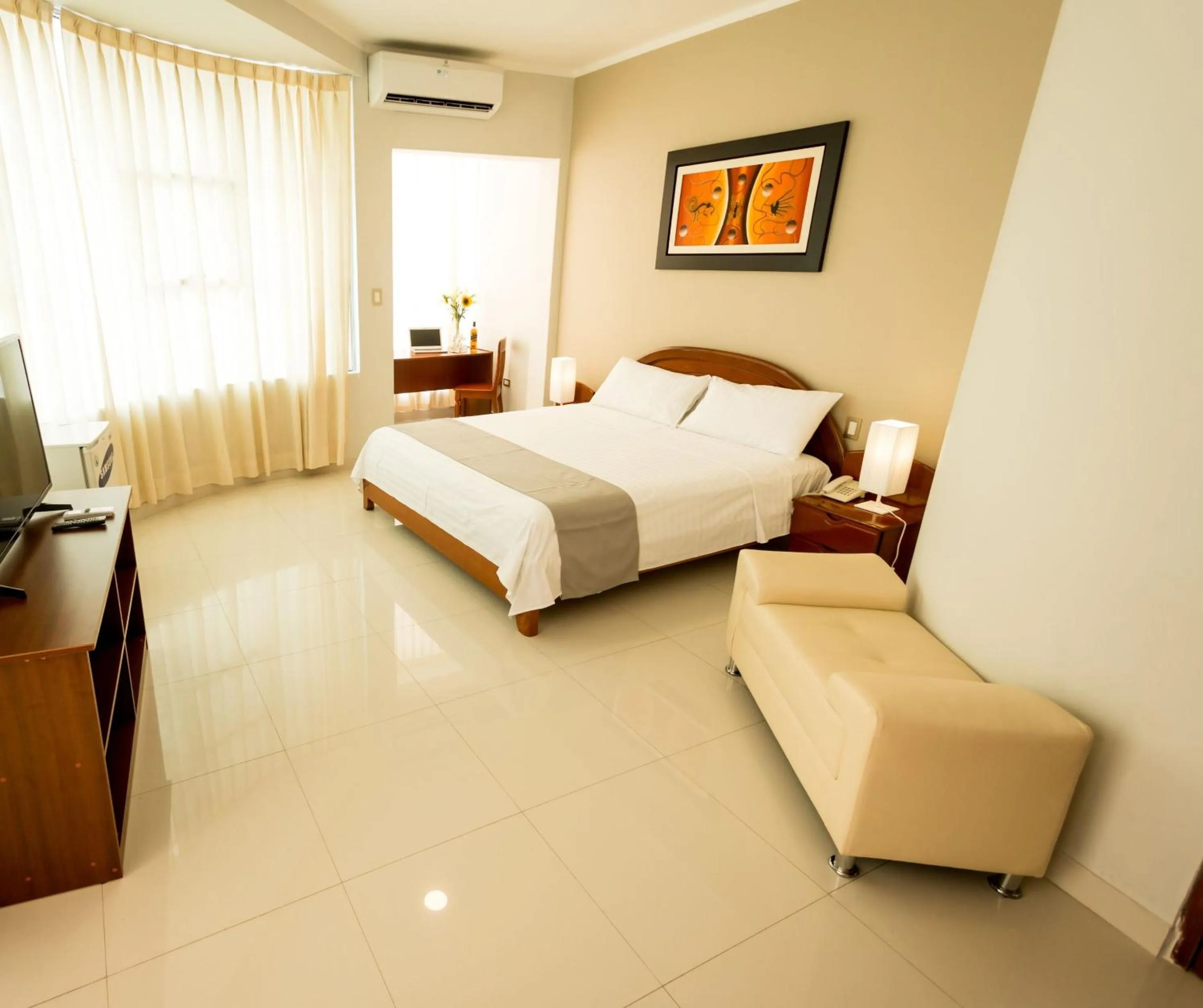 Bed in Cumbaza Hotel & Convenciones