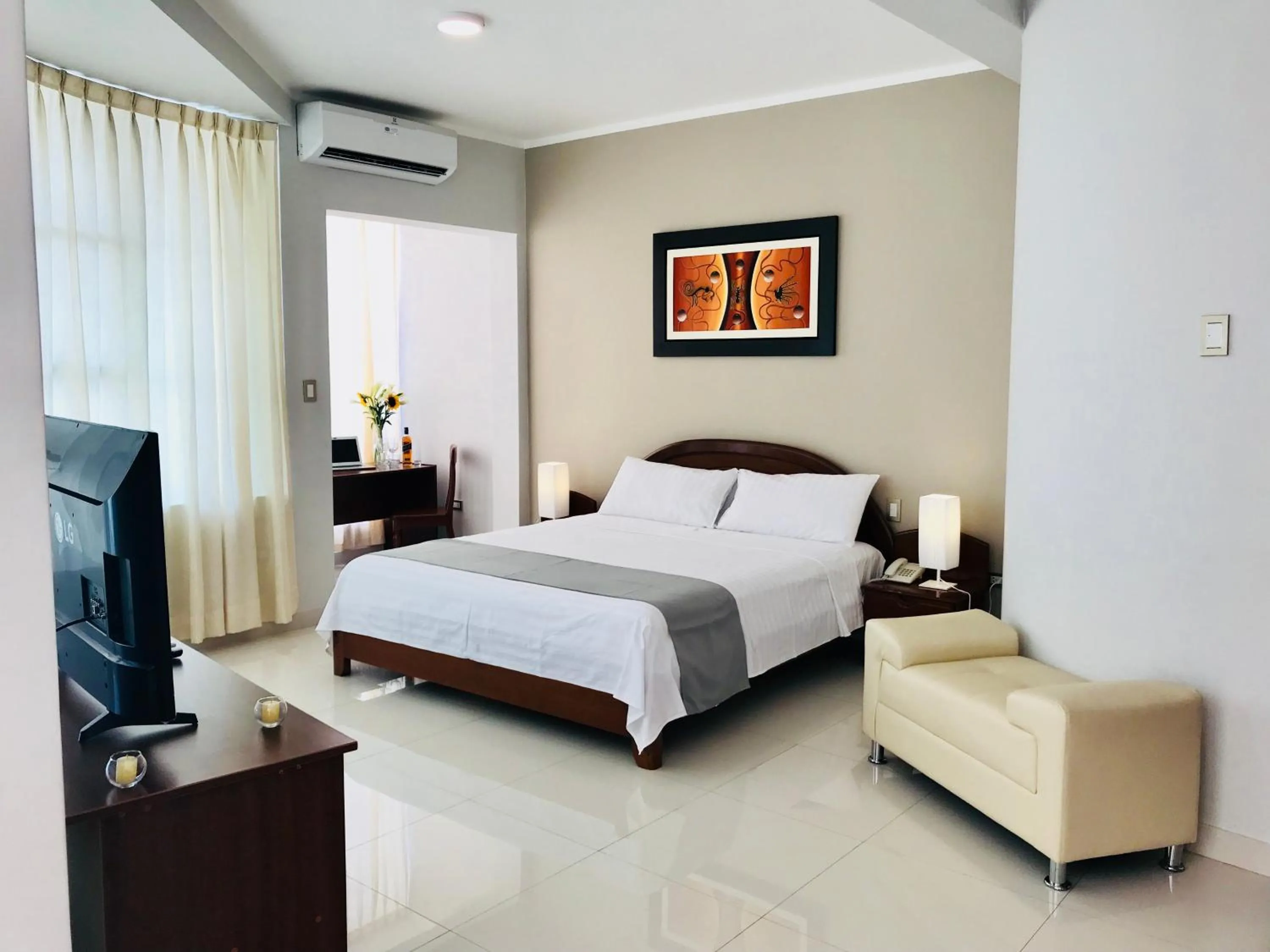 Bed in Cumbaza Hotel & Convenciones