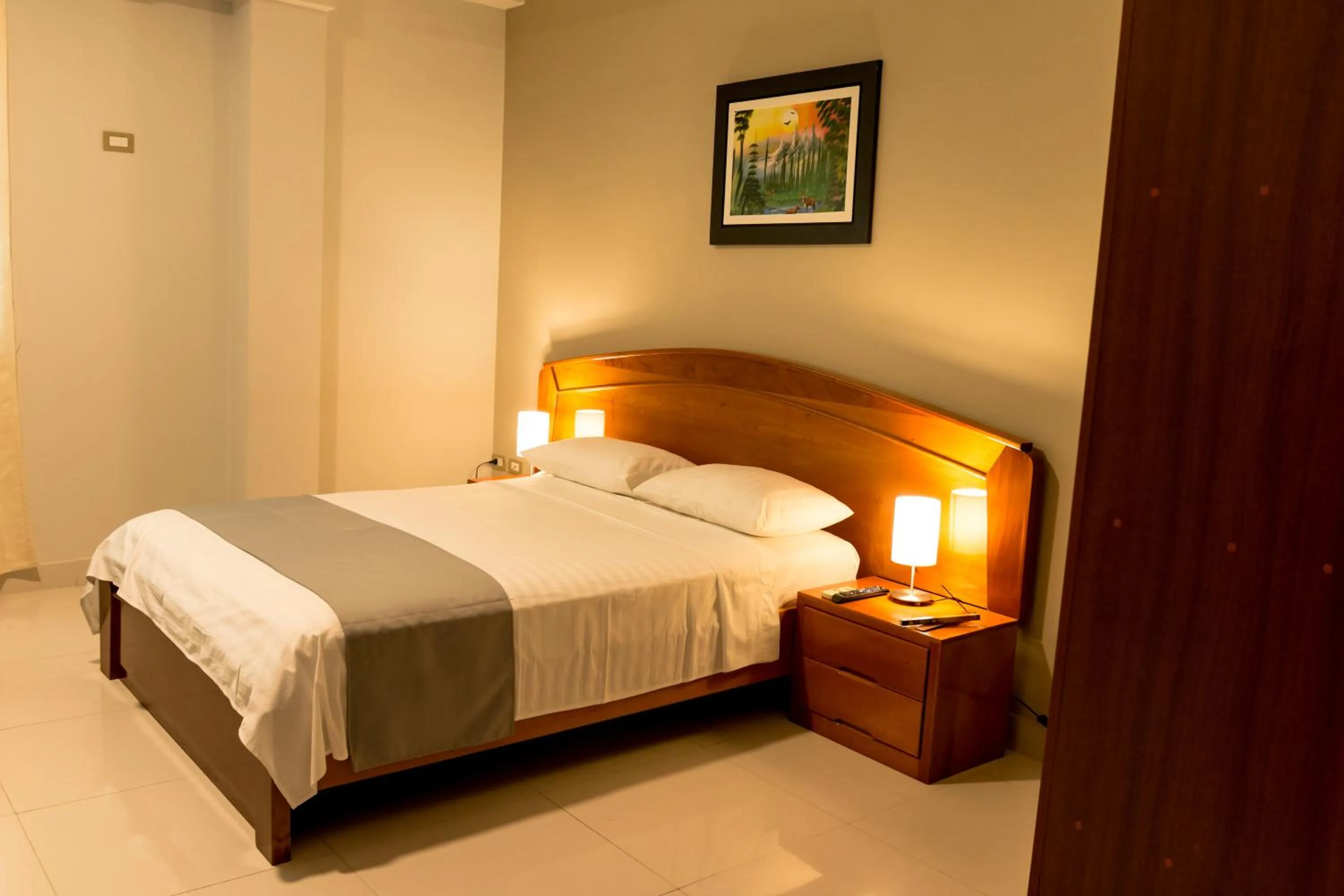 Bed in Cumbaza Hotel & Convenciones
