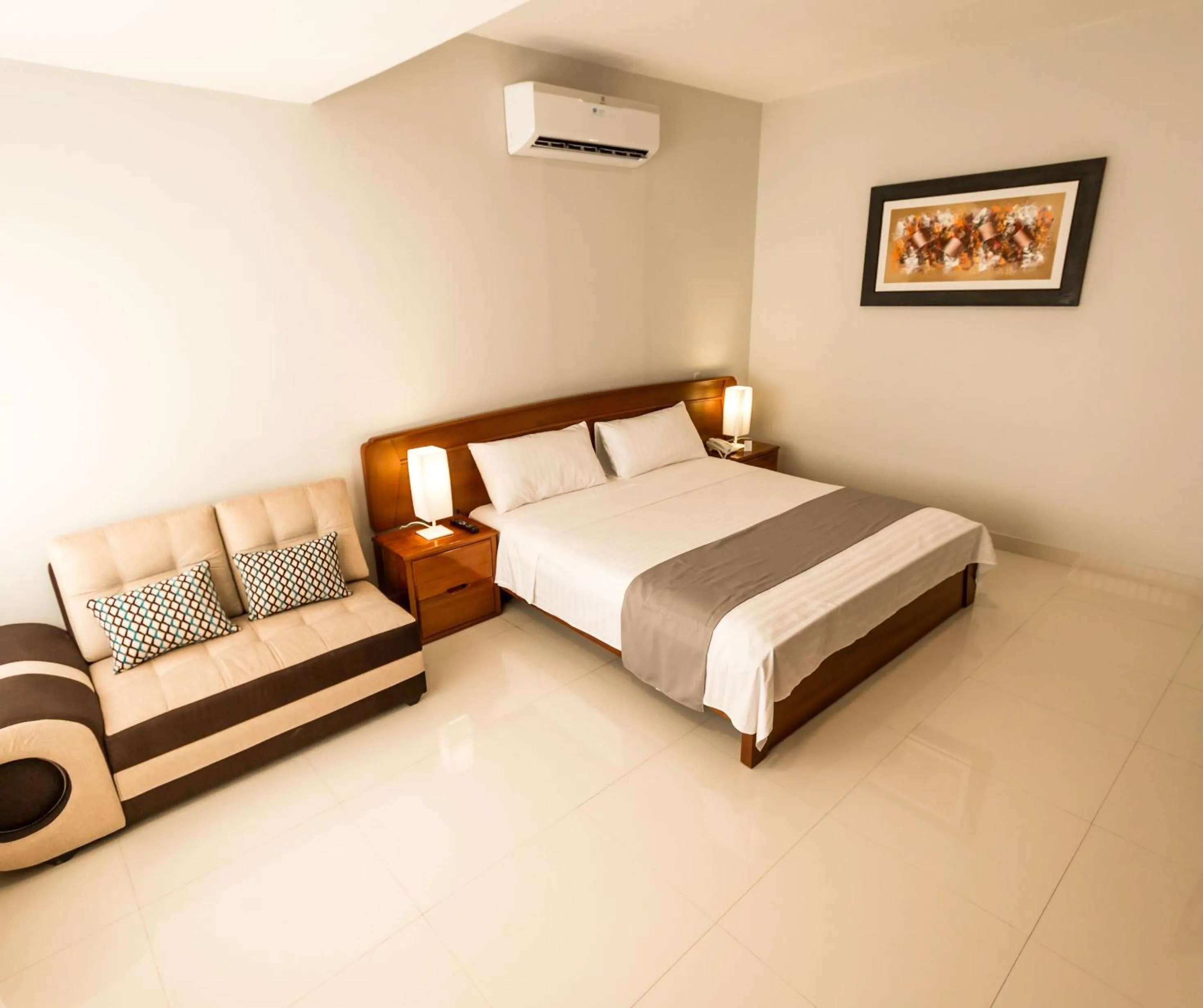 Bed in Cumbaza Hotel & Convenciones