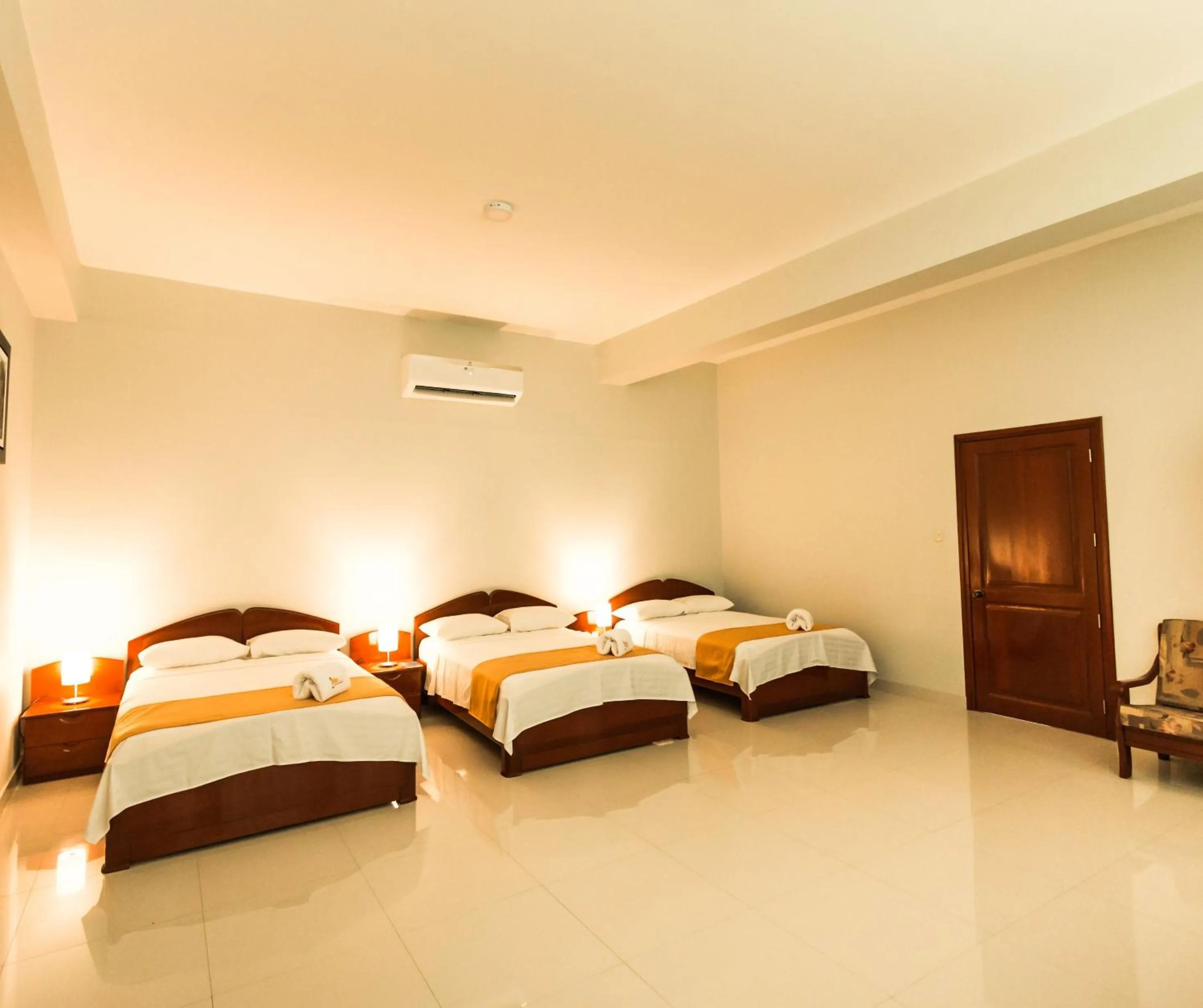 Bed in Cumbaza Hotel & Convenciones