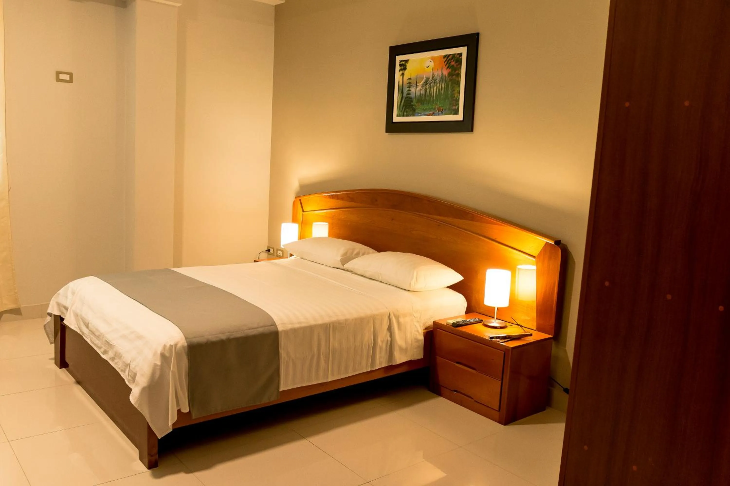 Bed in Cumbaza Hotel & Convenciones