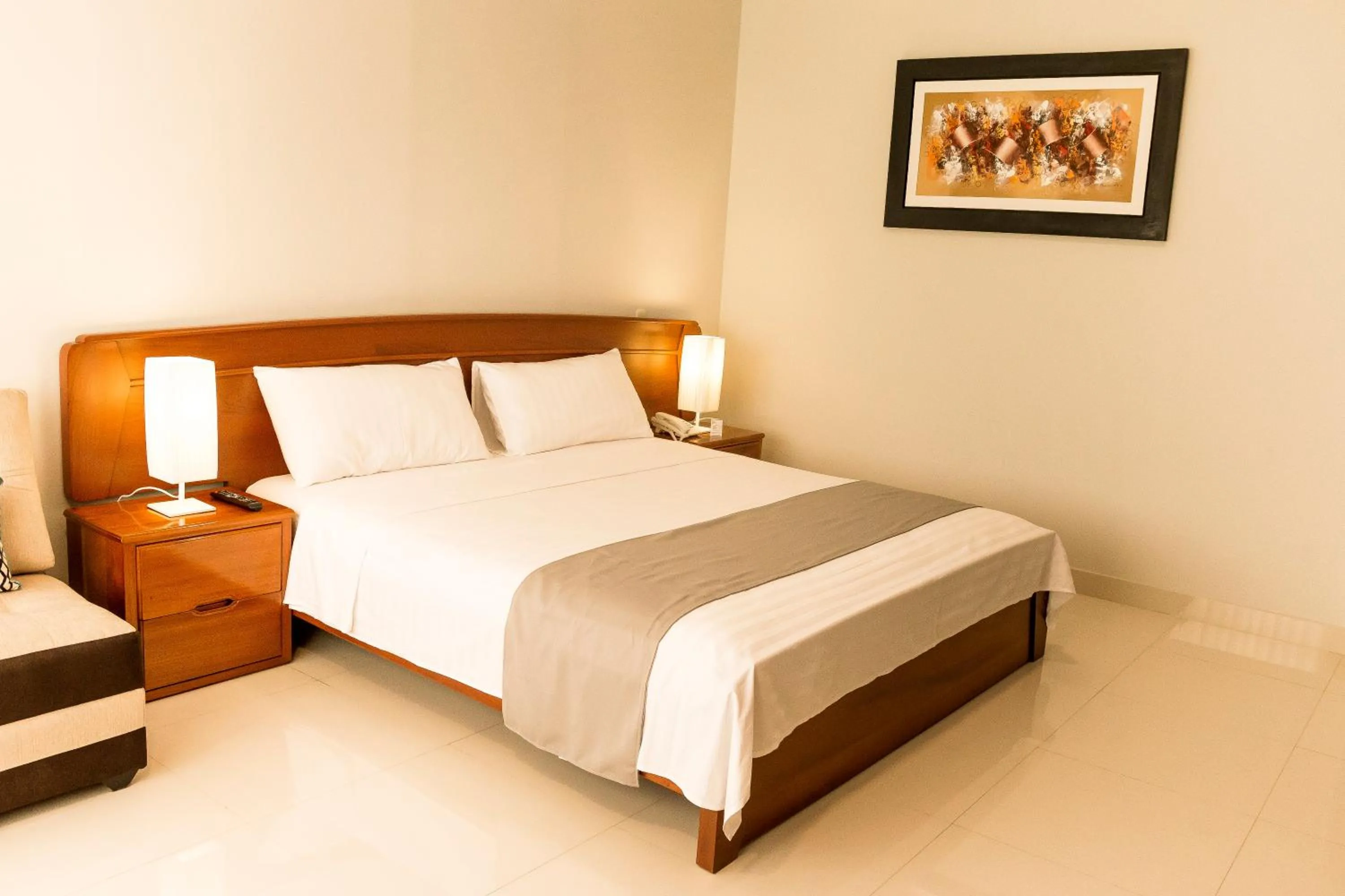 Bed in Cumbaza Hotel & Convenciones