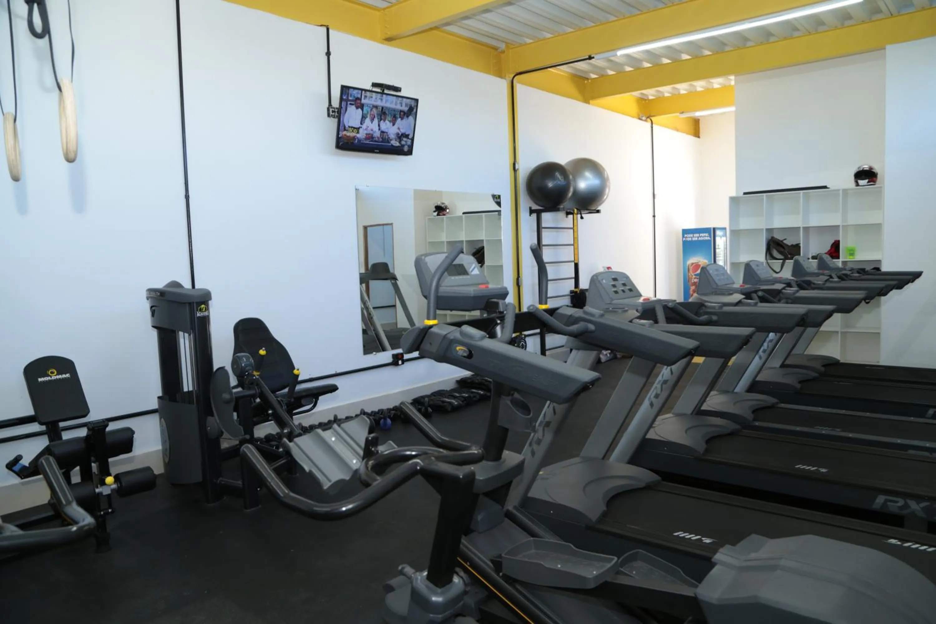 Fitness centre/facilities in Imperador Palace Hotel Franca