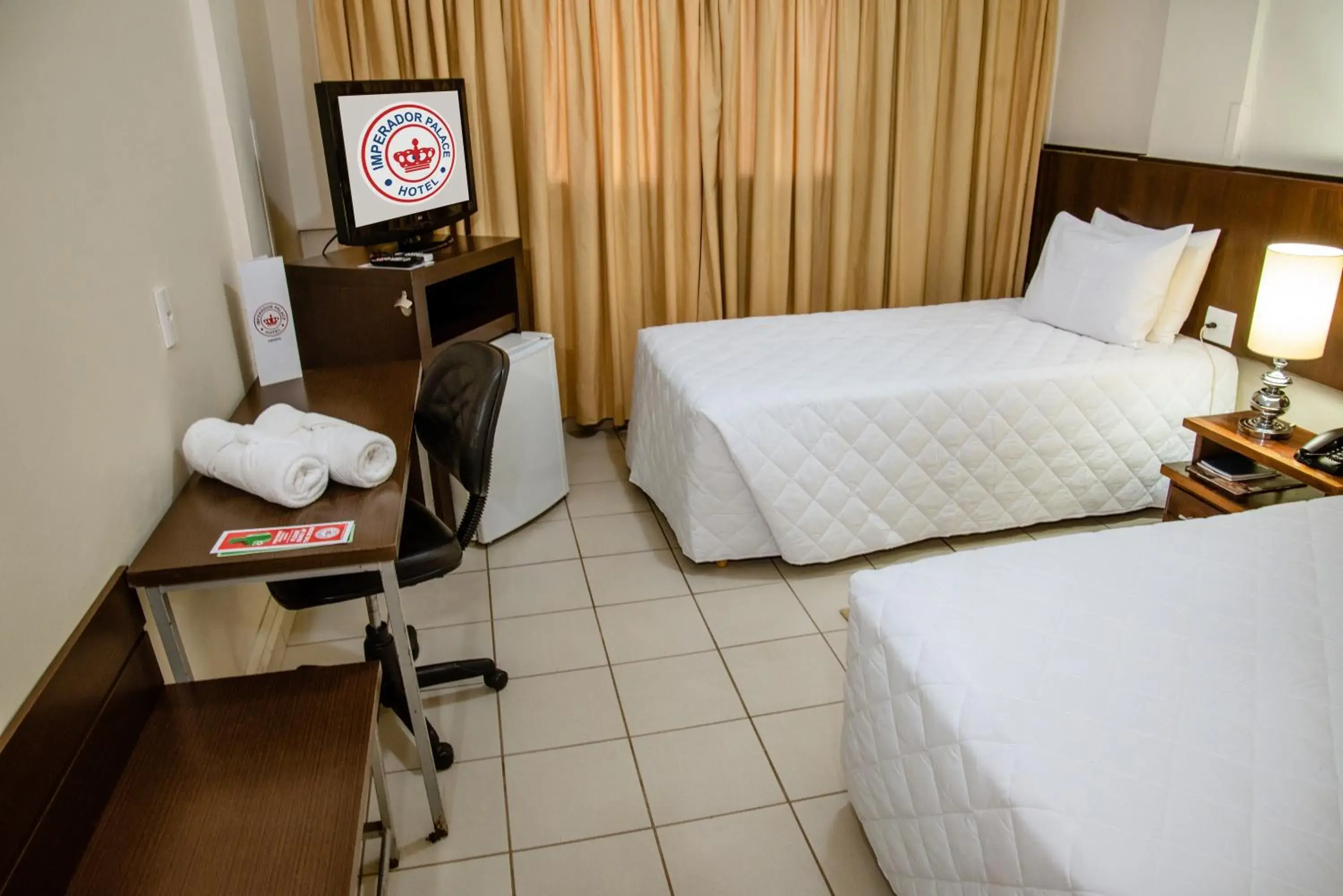 Standard Twin Room in Imperador Palace Hotel Franca Standard Twin Room in Imperador Palace Hotel Franca