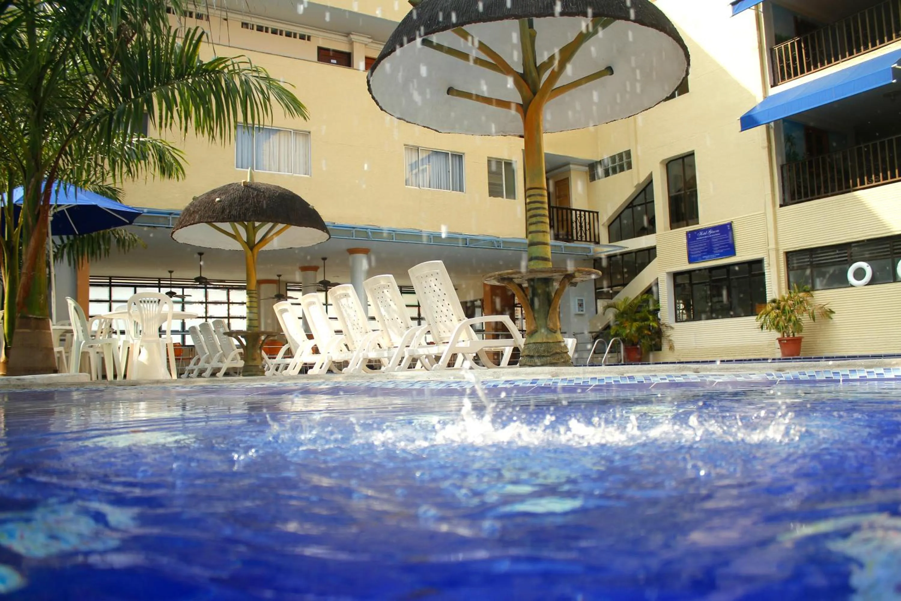 BBQ facilities in Hotel Genova Centro