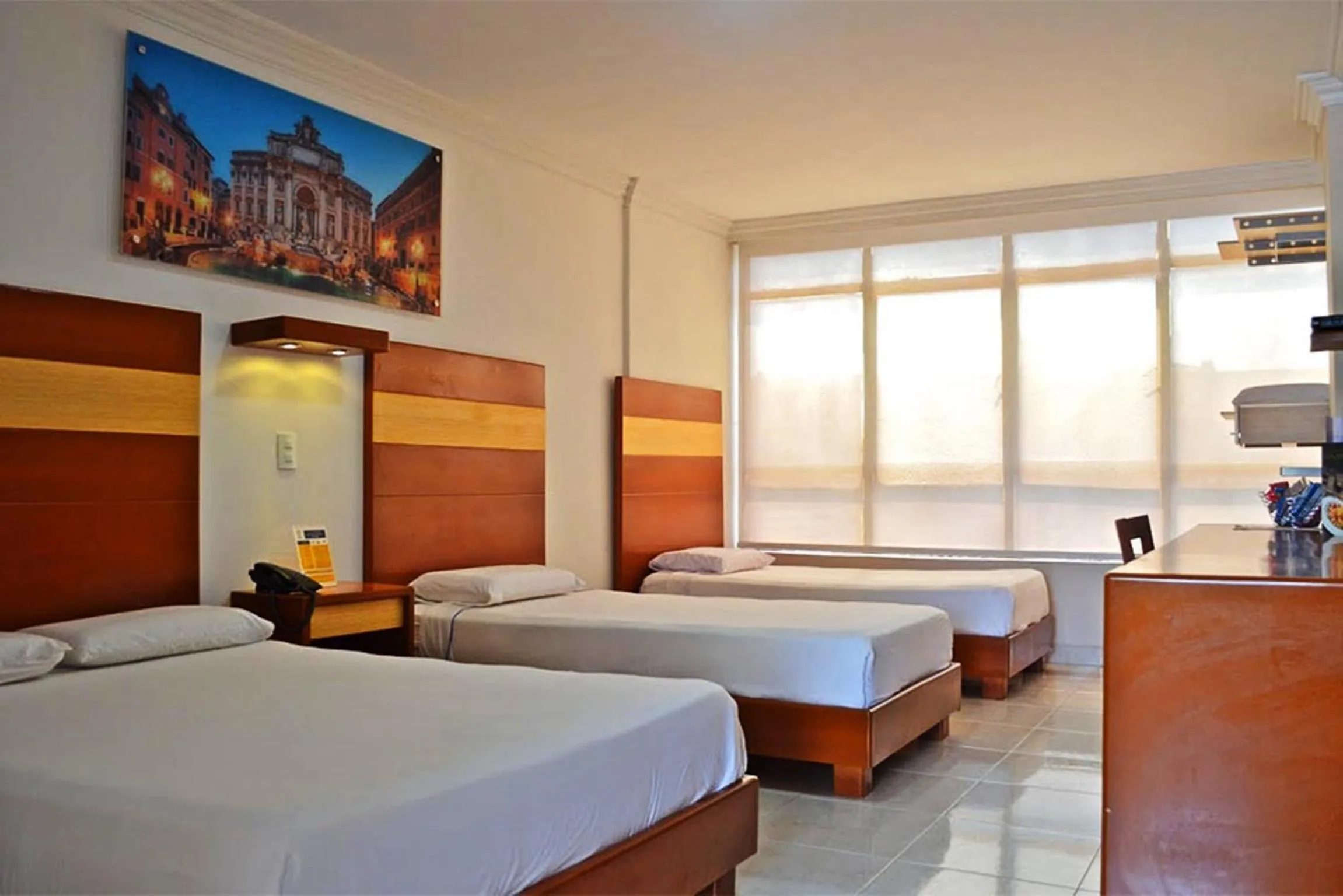 Photo of the whole room, Bed in Hotel Genova Centro