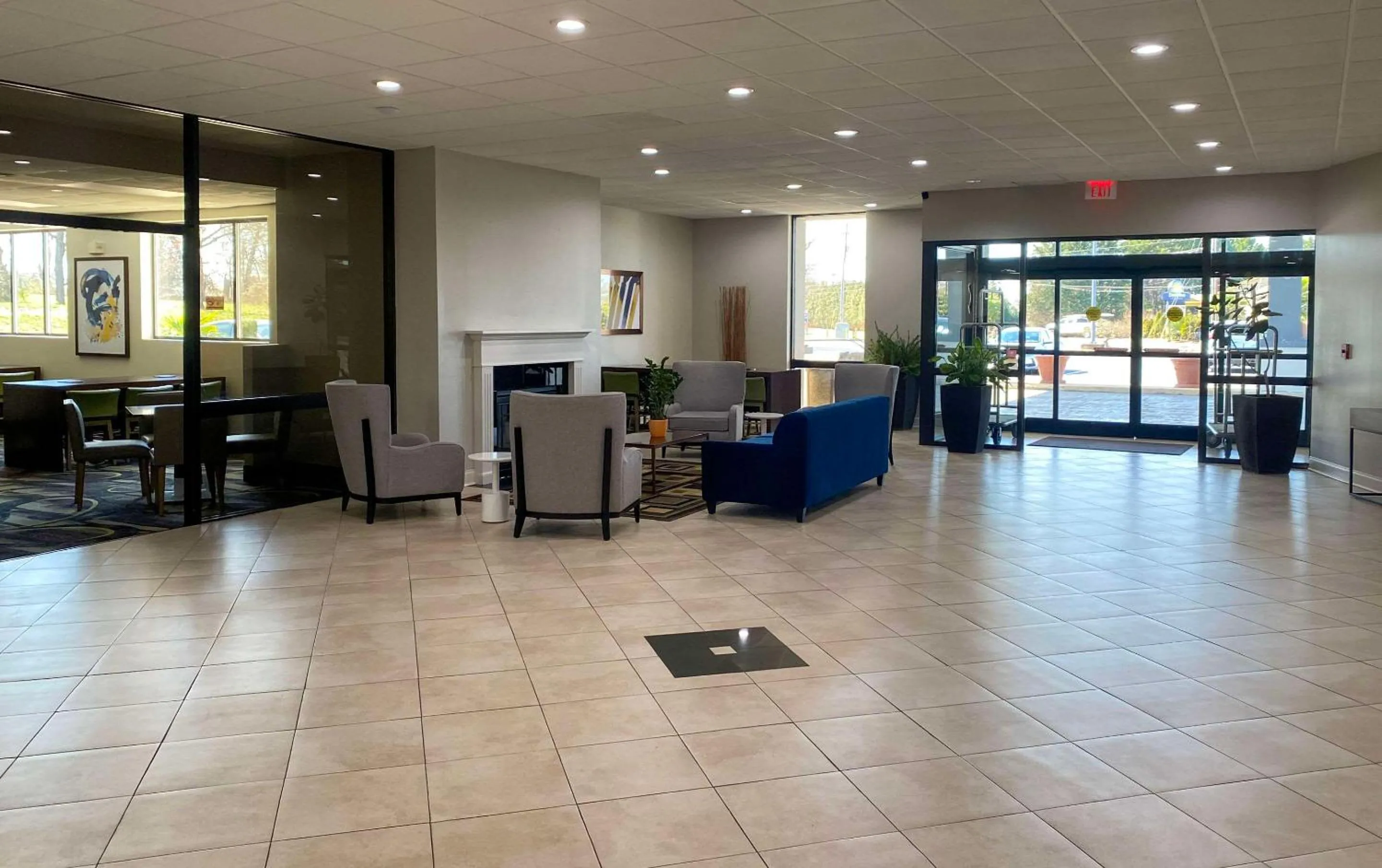 Lobby or reception in MainStay Suites Conover-Hickory