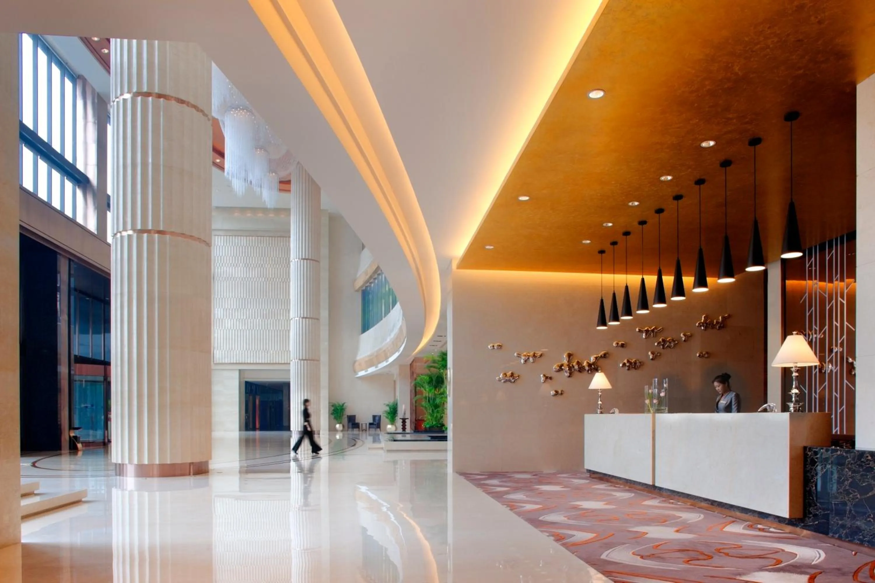 Lobby or reception in Radisson Blu Plaza Chongqing
