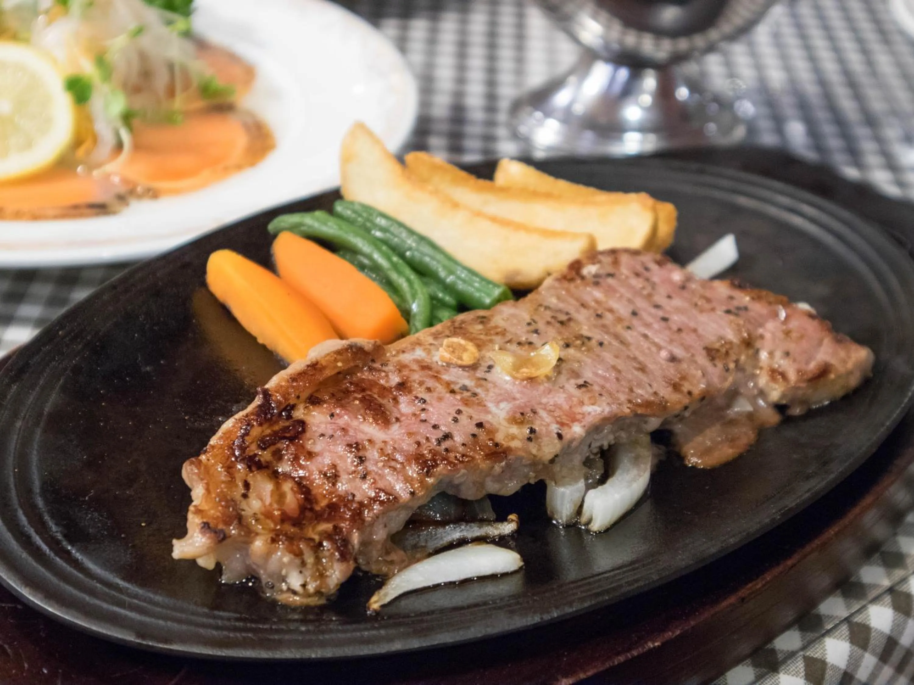 Dinner in Pension Eden