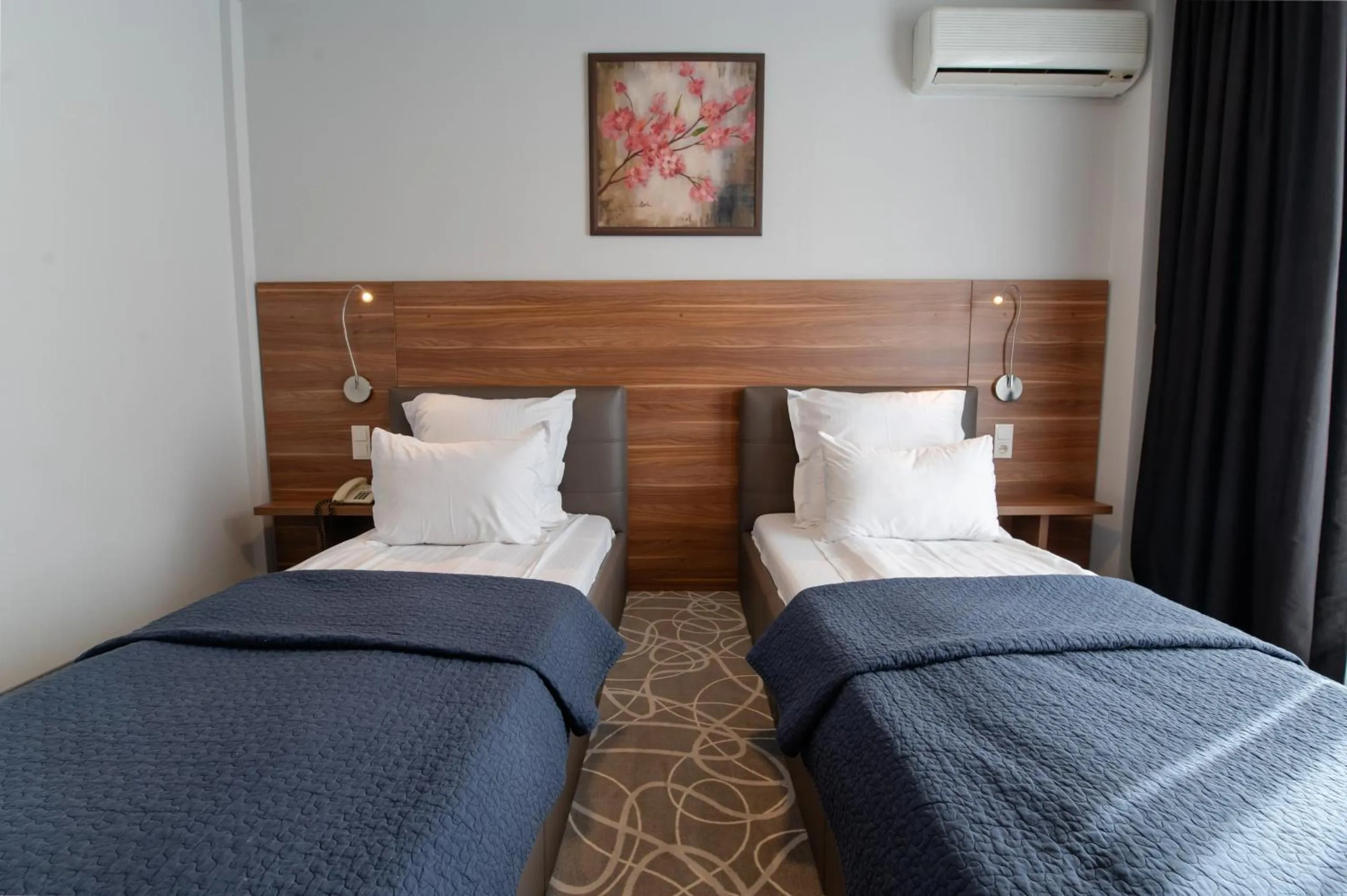 Bed in Hotel President