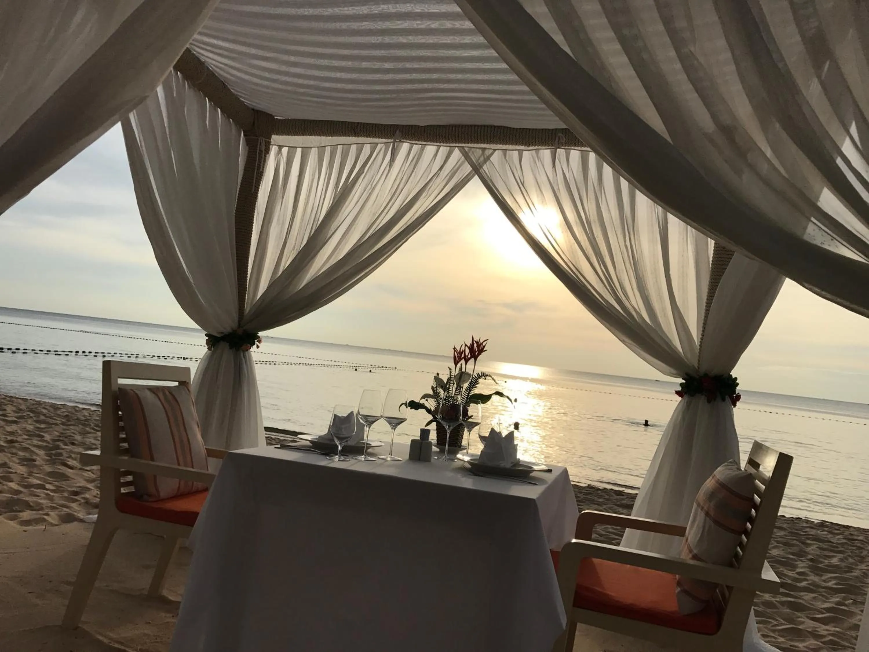 Dining area in Tropicana Resort Phu Quoc