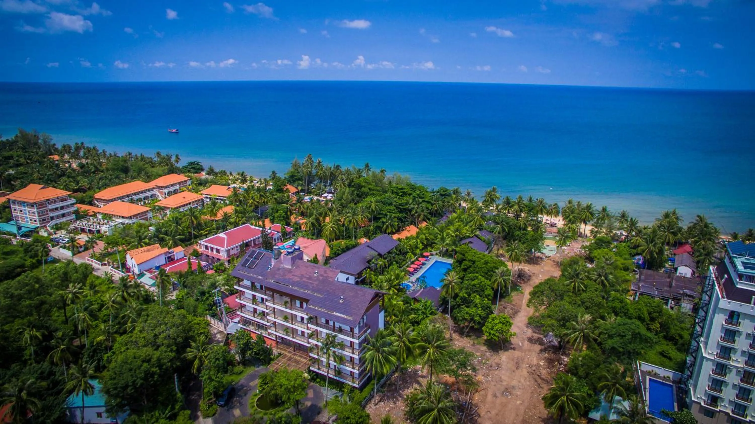 Natural landscape in Tropicana Resort Phu Quoc