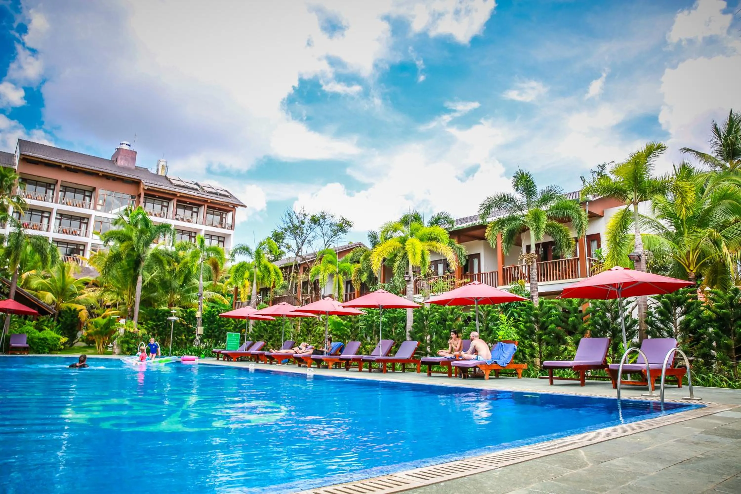 Swimming pool in Tropicana Resort Phu Quoc