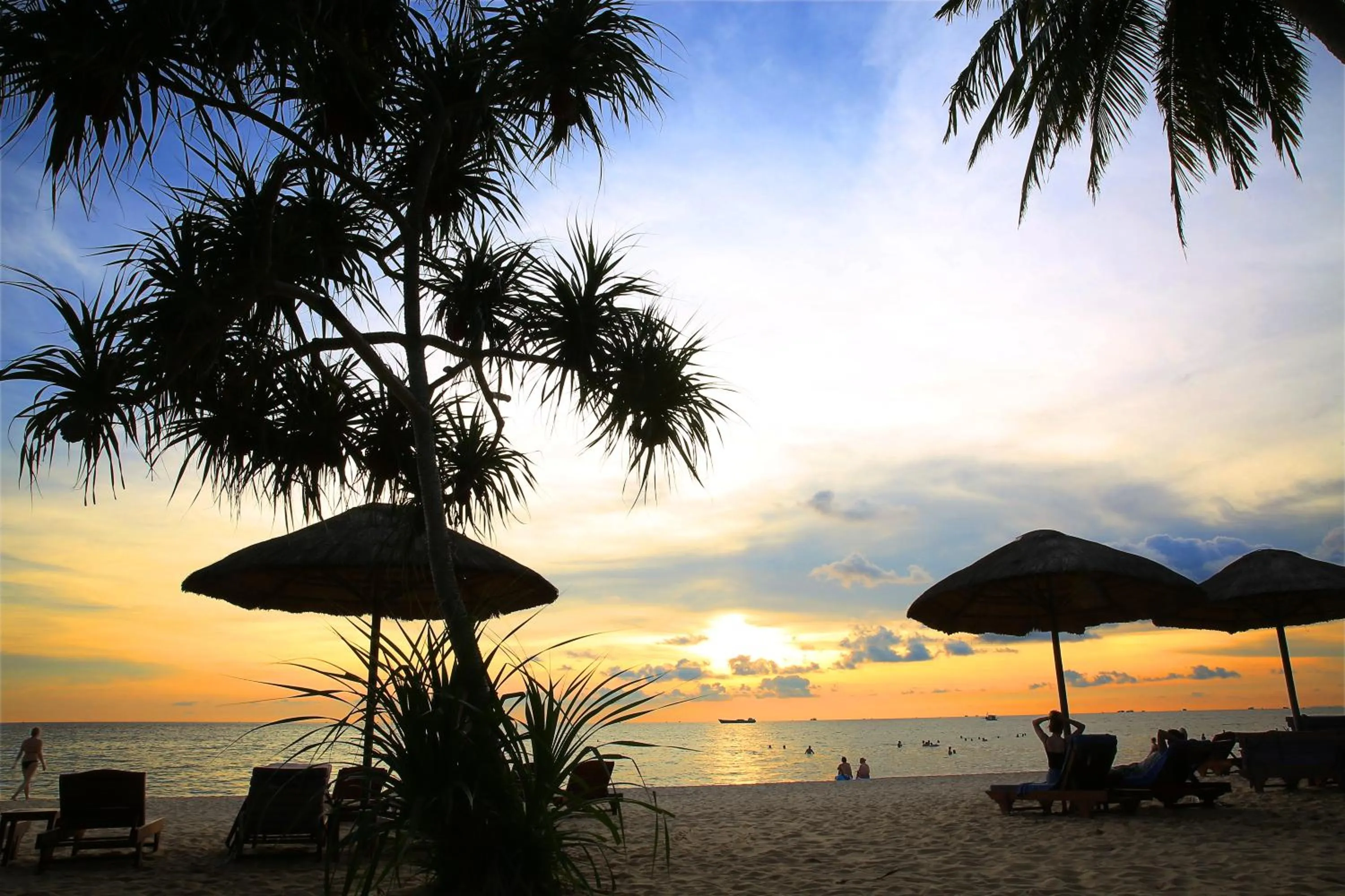 Beach in Tropicana Resort Phu Quoc