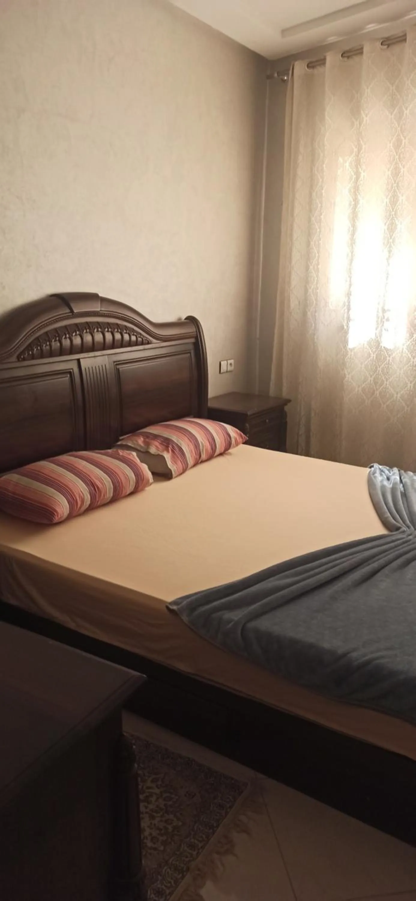 Bedroom, Bed in Mohammed V Airport HOME