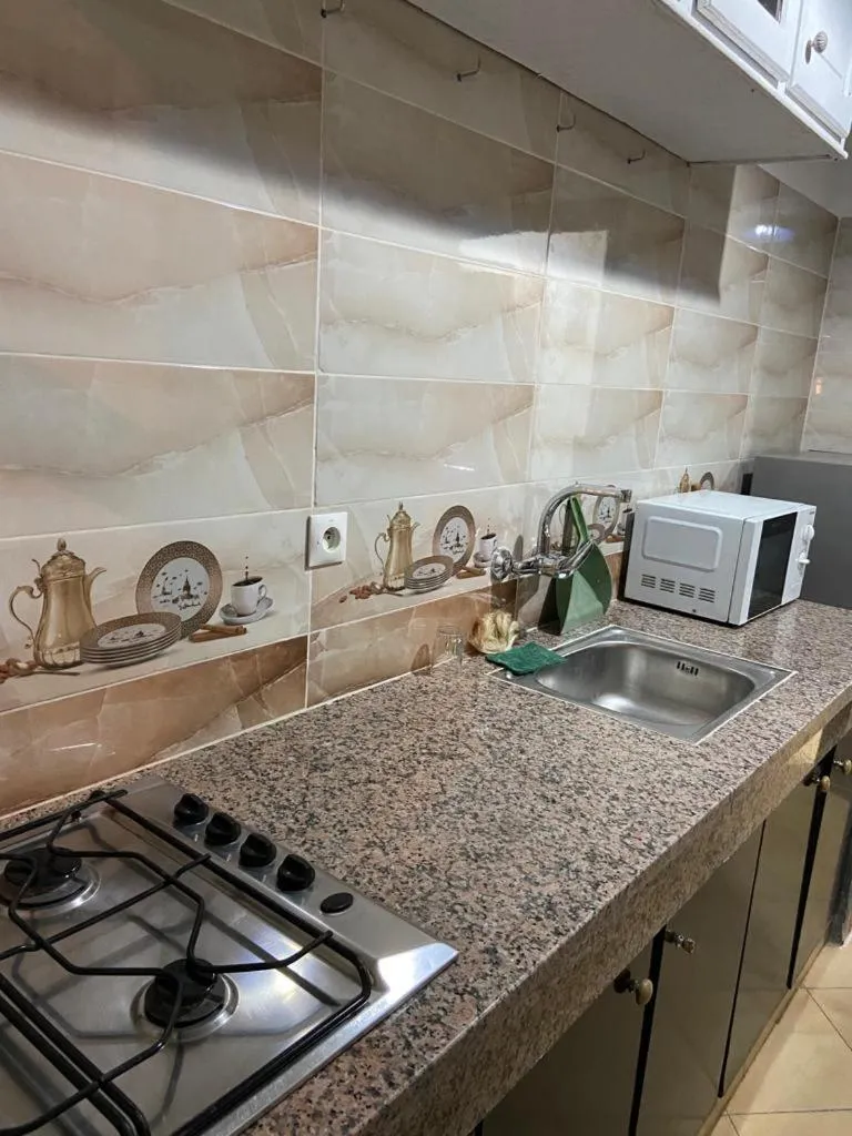 Kitchen or kitchenette in Mohammed V Airport HOME
